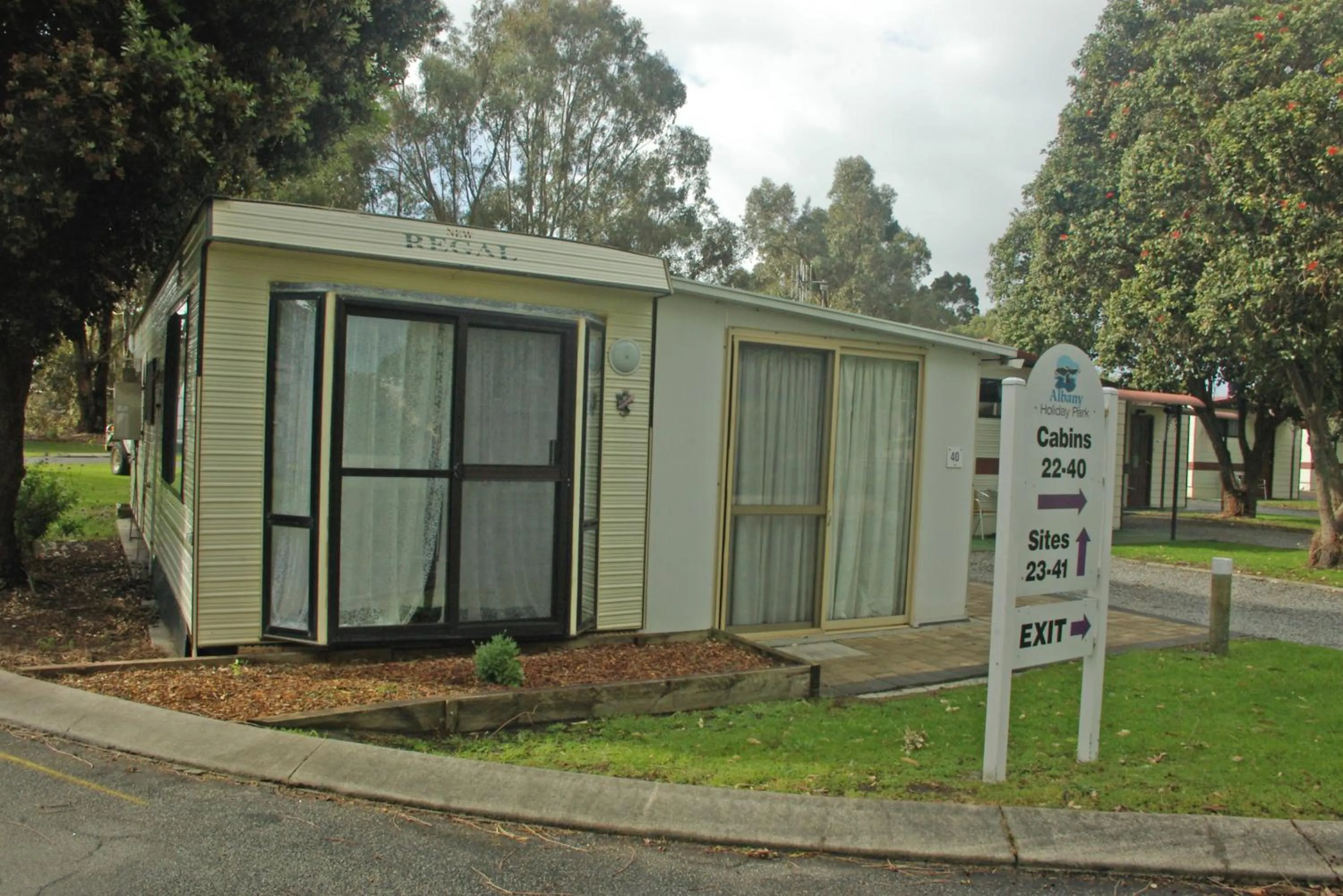 View (from property/room) in Albany Holiday Park