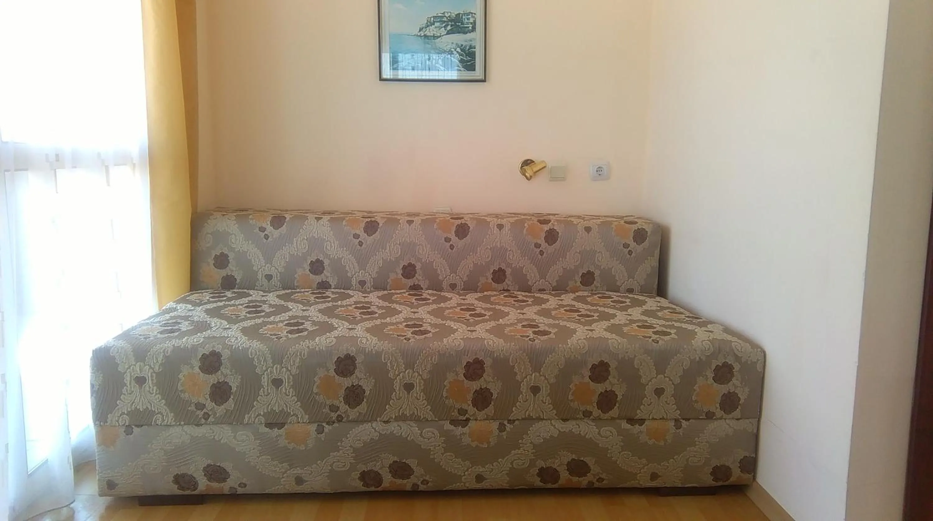 Bed in Family Hotel Verona