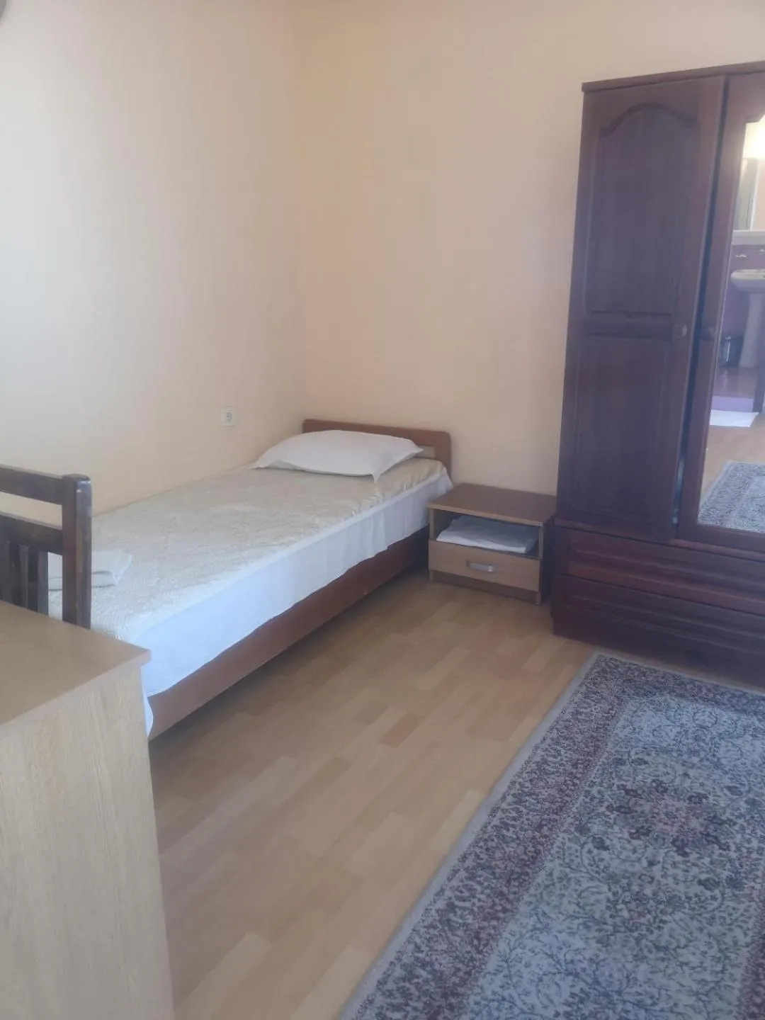 Bed in Family Hotel Verona