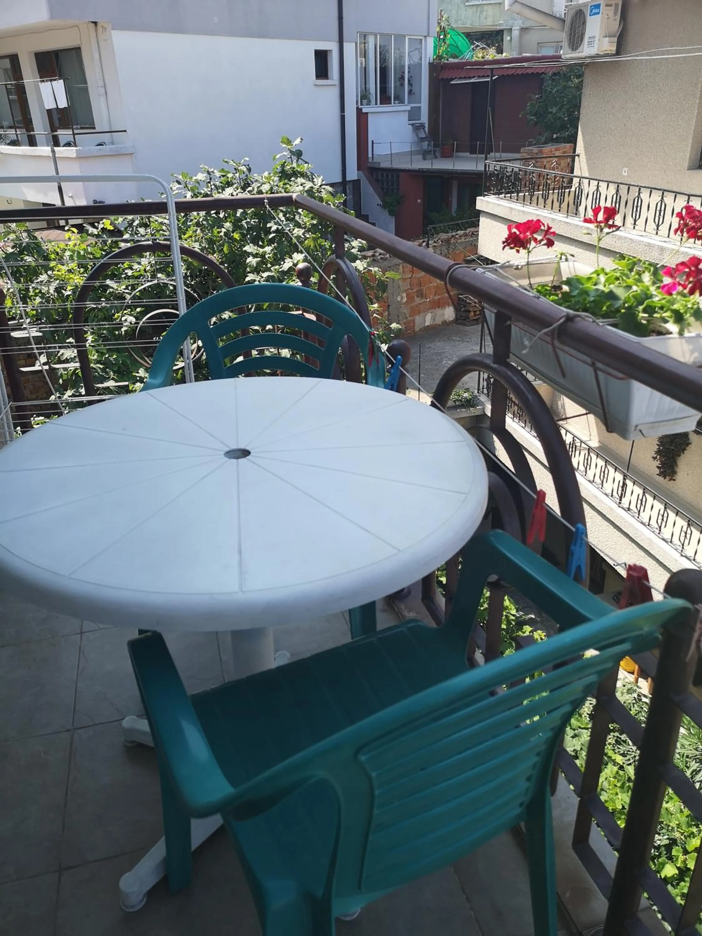 Patio in Family Hotel Verona