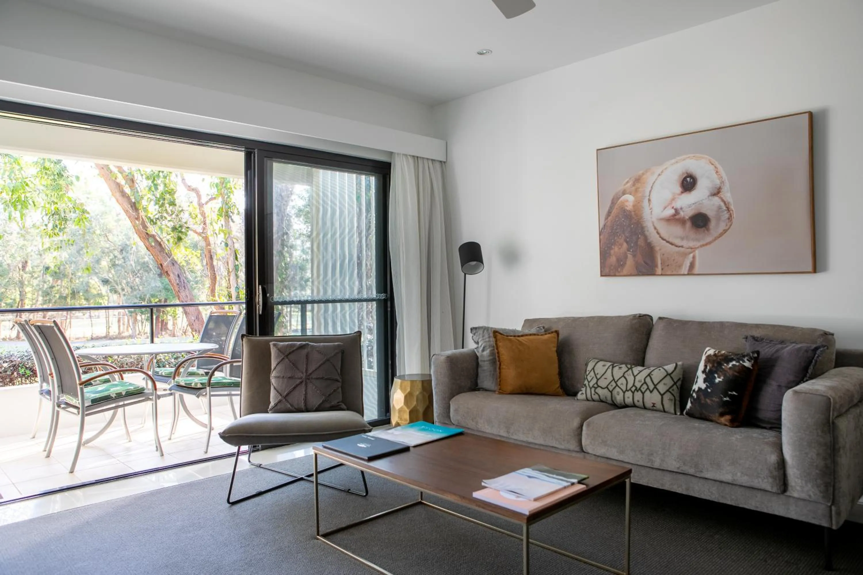 Living room in Noosa Springs Golf & Spa Resort