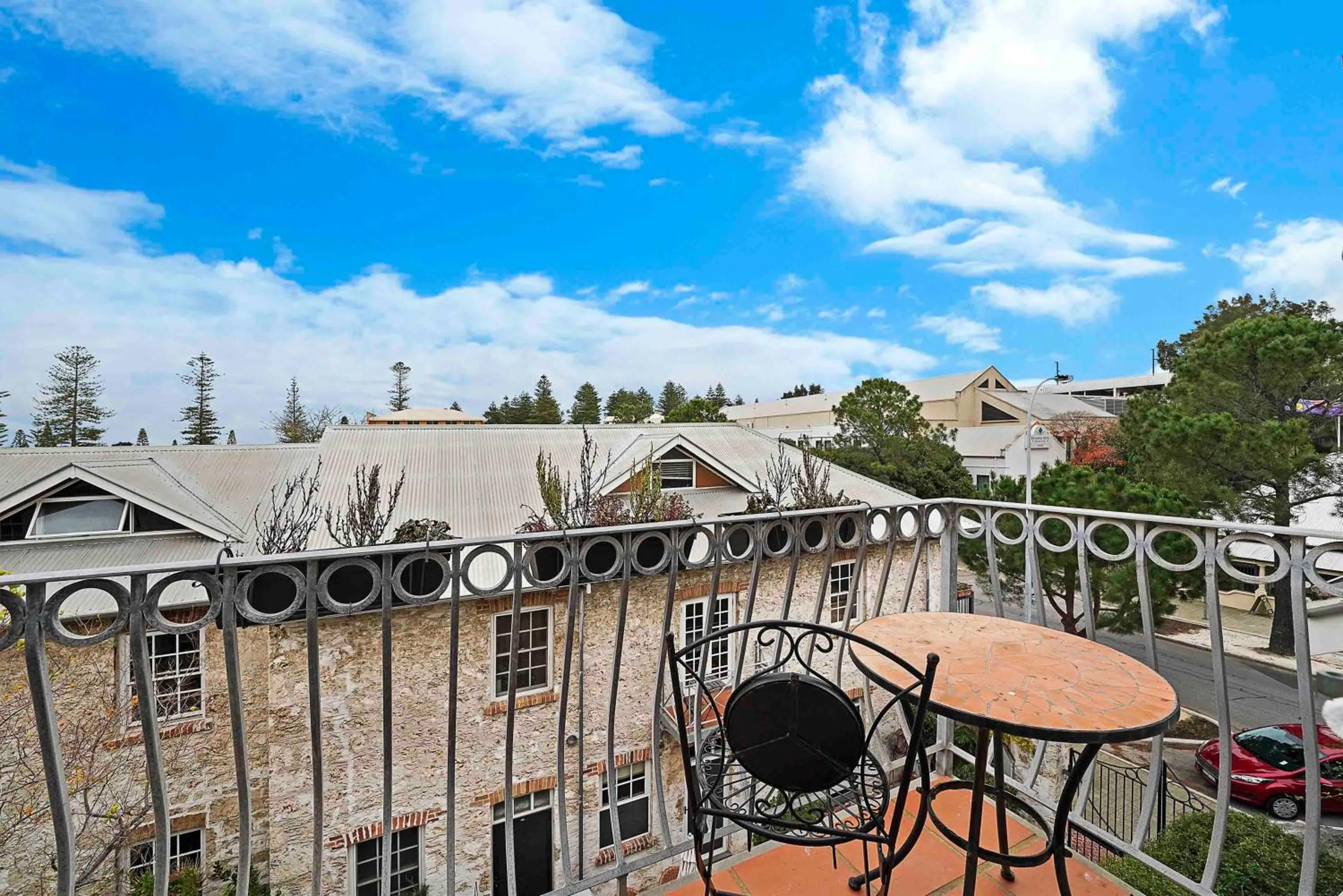 Balcony/Terrace in Fremantle Port Mill Bed & Breakfast - Unique Accommodation