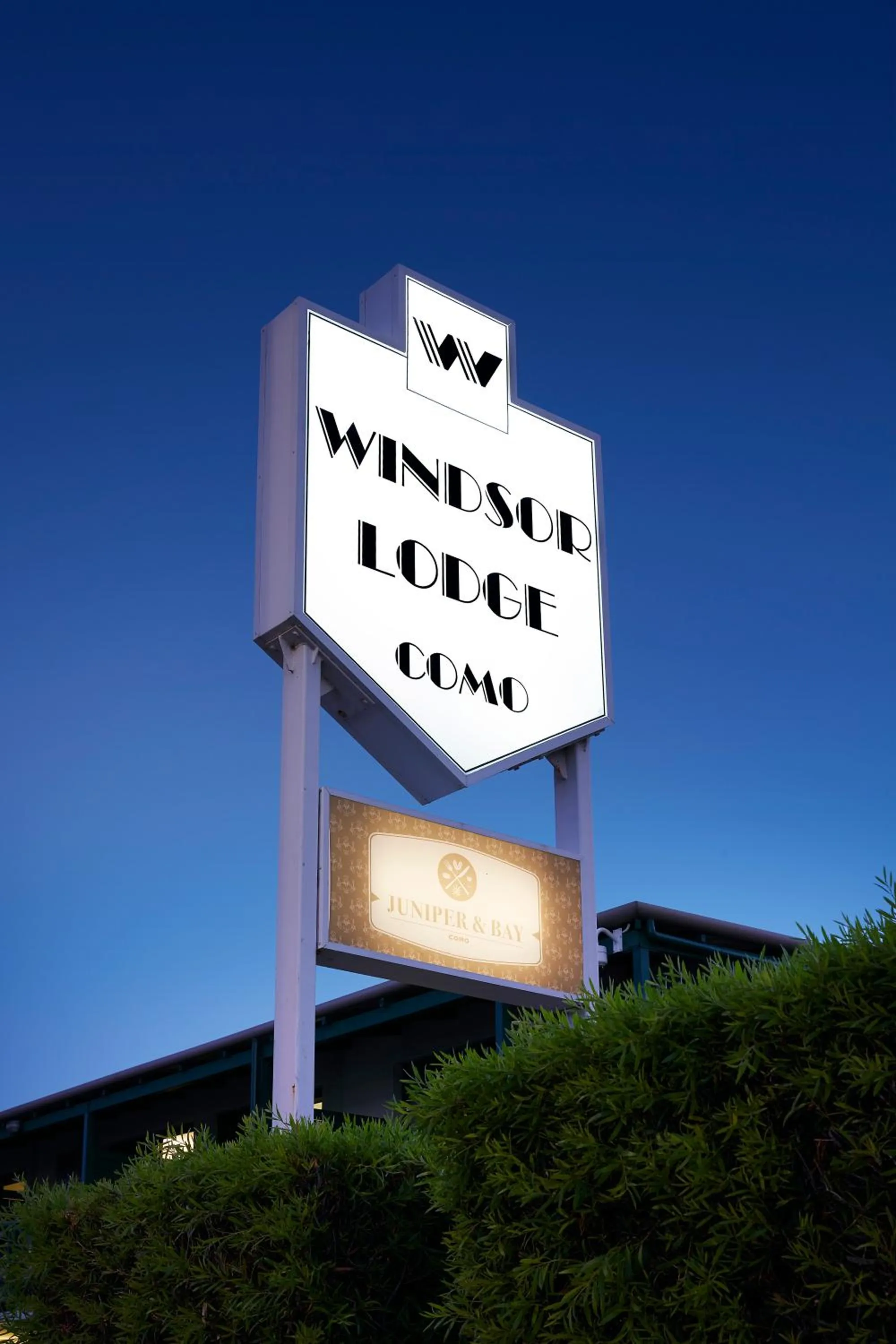 Property logo or sign in Windsor Lodge