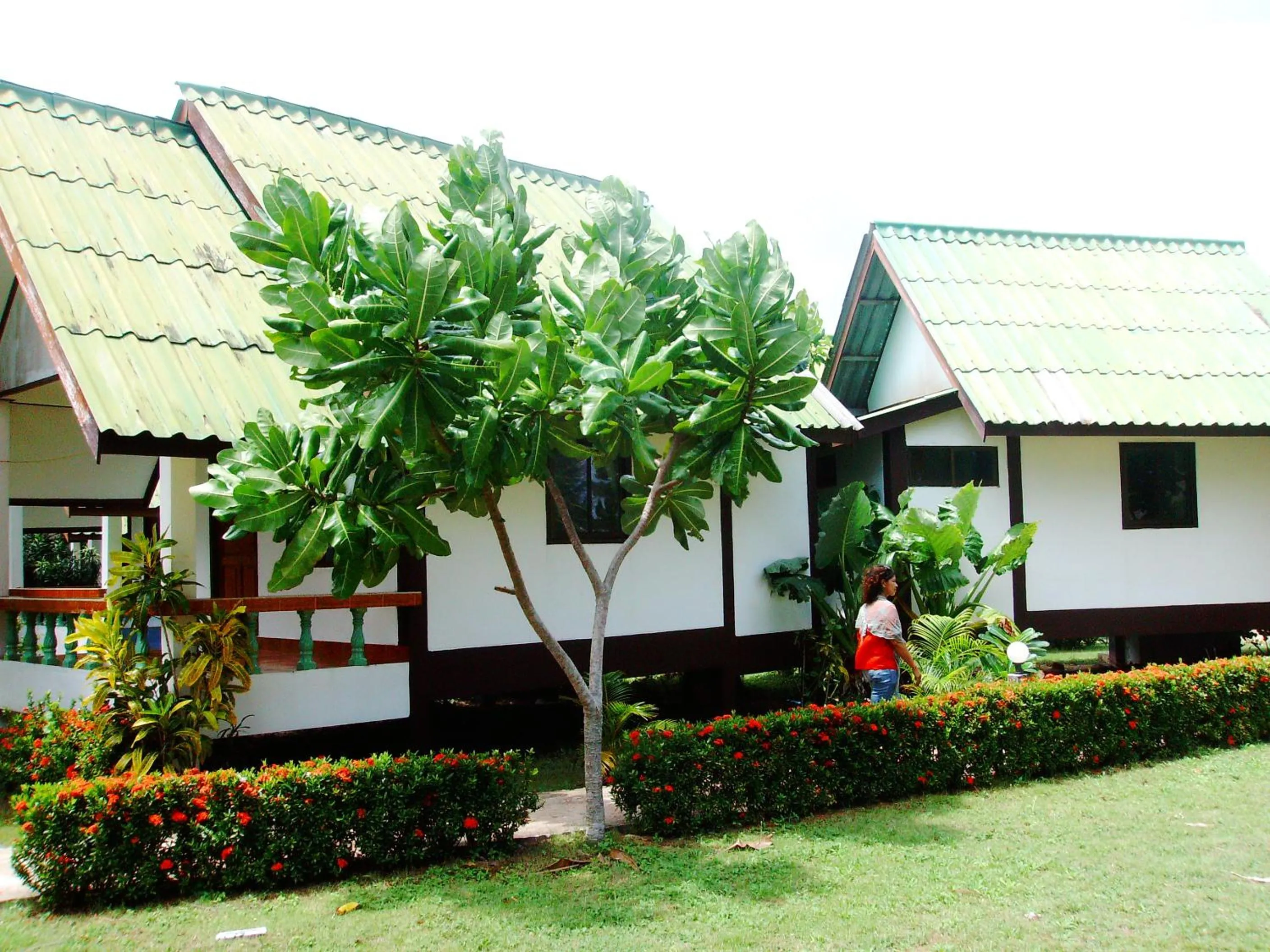 Day in Lanta Palm Beach Resort , Beach Bungalow - Koh Lanta