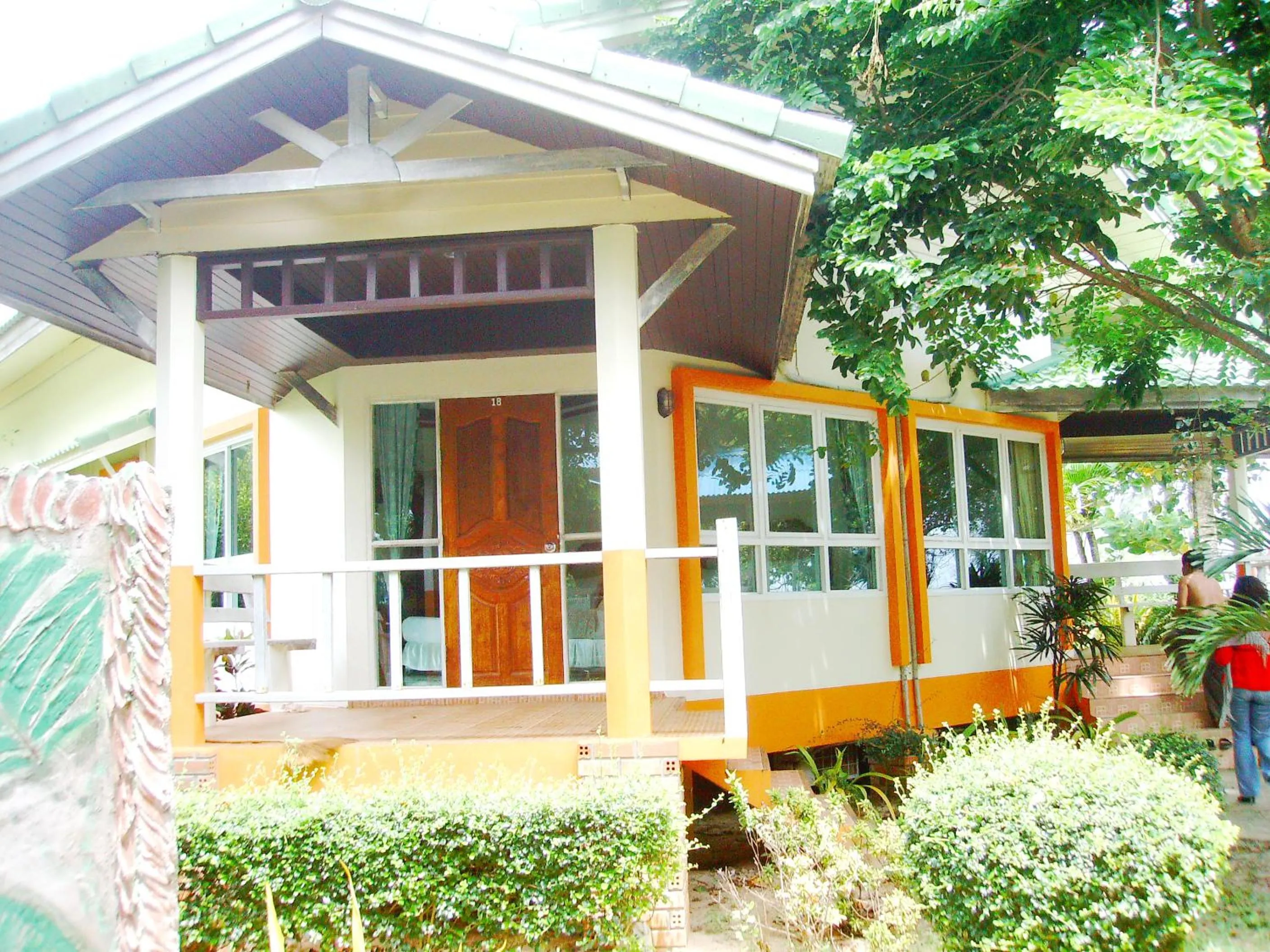Facade/entrance in Lanta Palm Beach Resort , Beach Bungalow - Koh Lanta