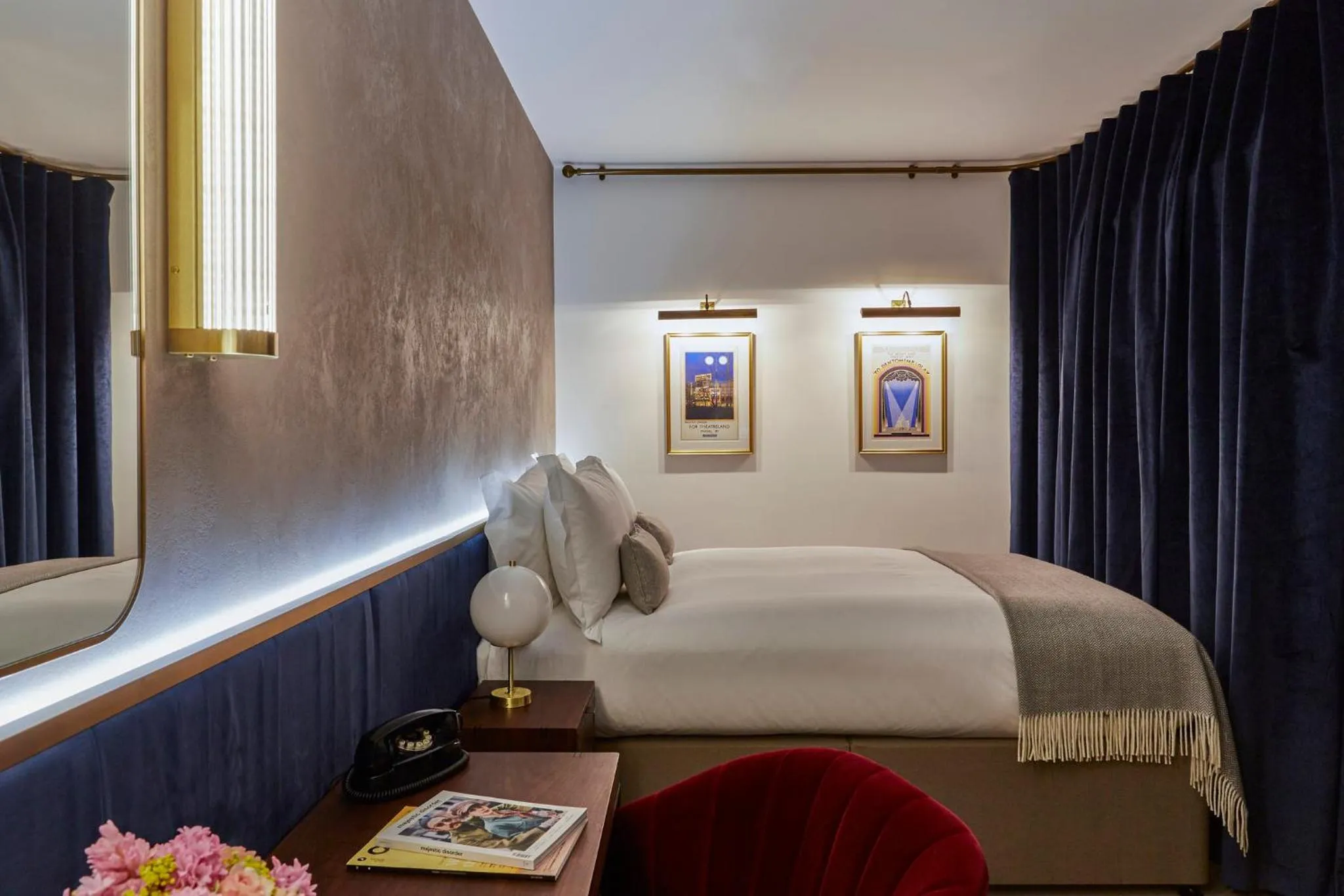 Photo of the whole room, Bed in Hotel Indigo London - 1 Leicester Square by IHG