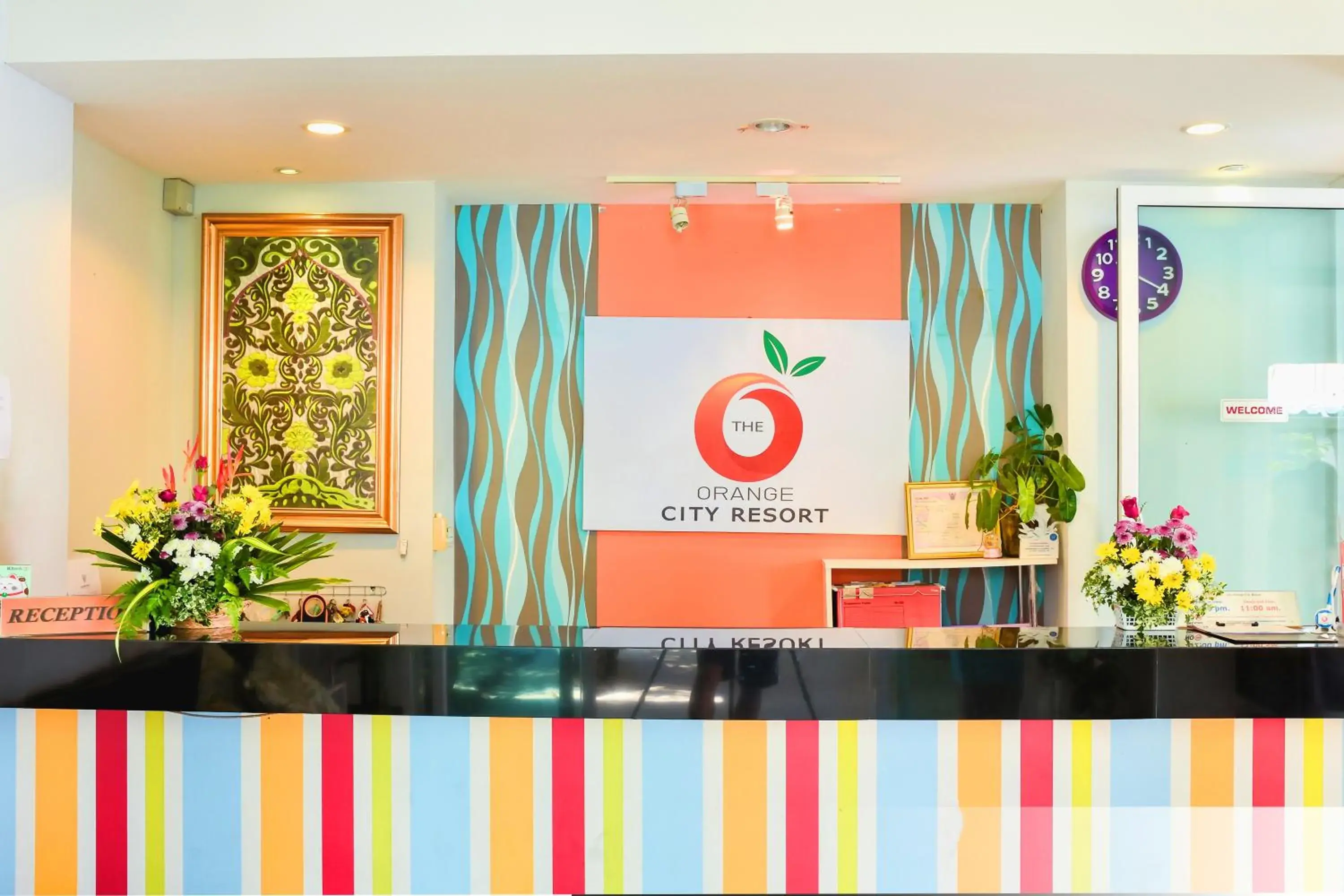 Facade/entrance in The Orange Resort Facade/entrance in The Orange Resort