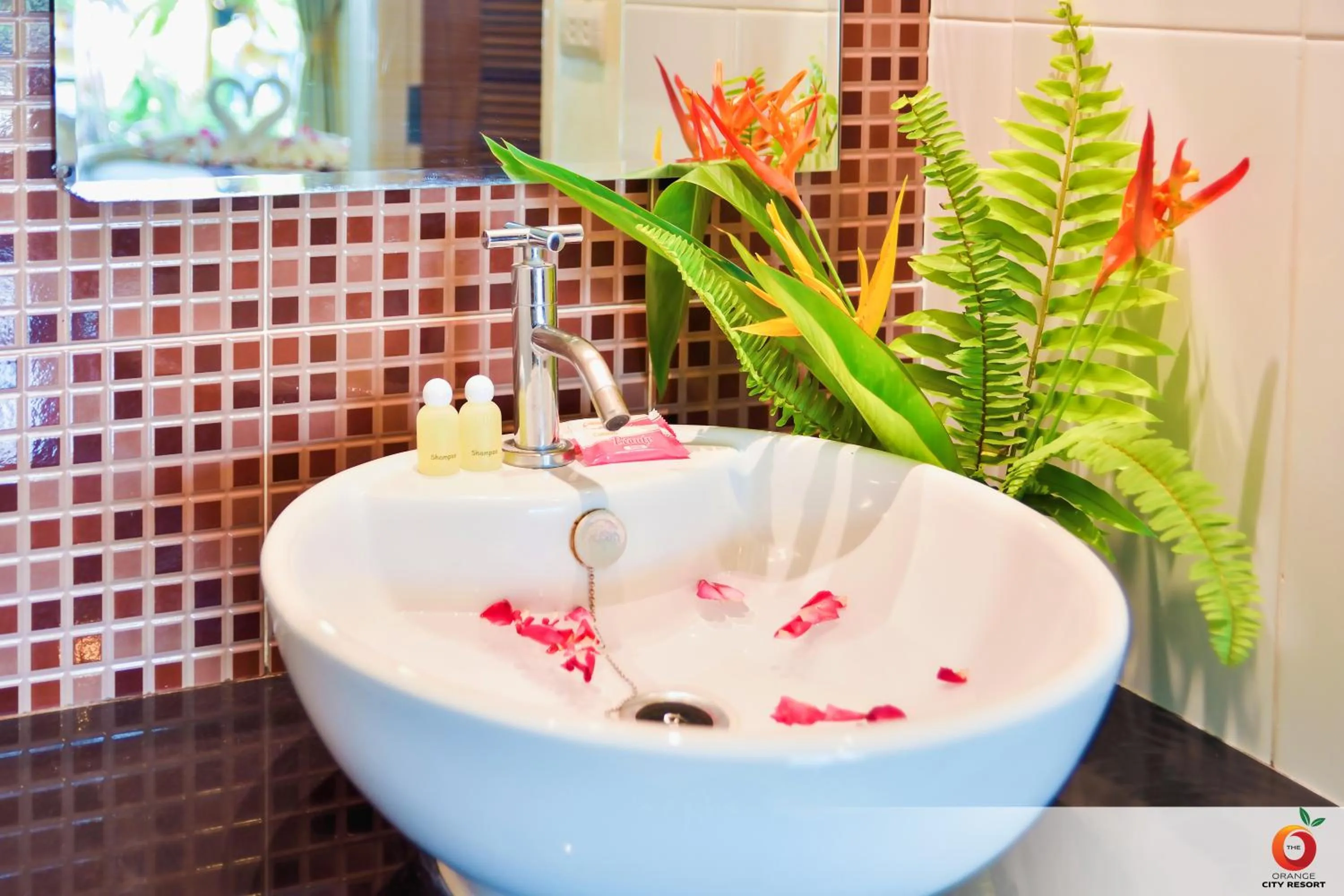 Bathroom in The Orange City Resort