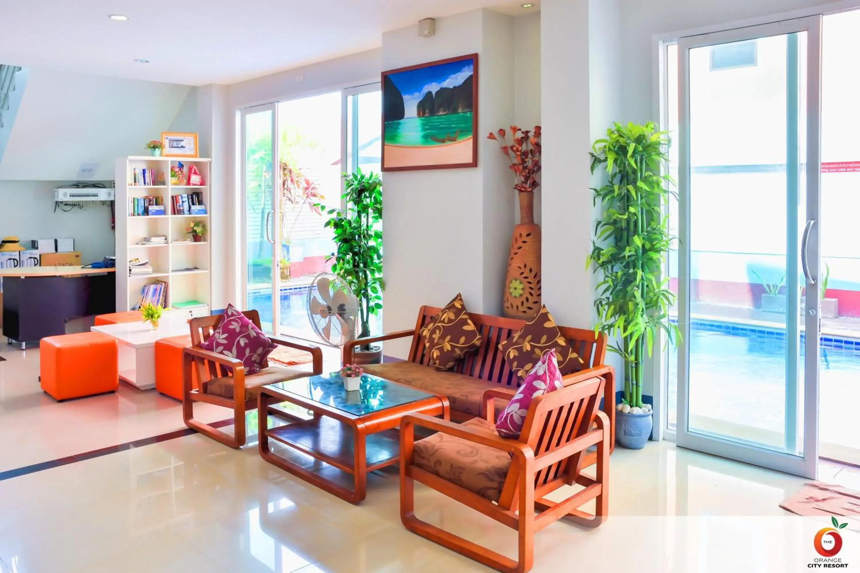 Lobby or reception in The Orange Resort Lobby or reception in The Orange Resort