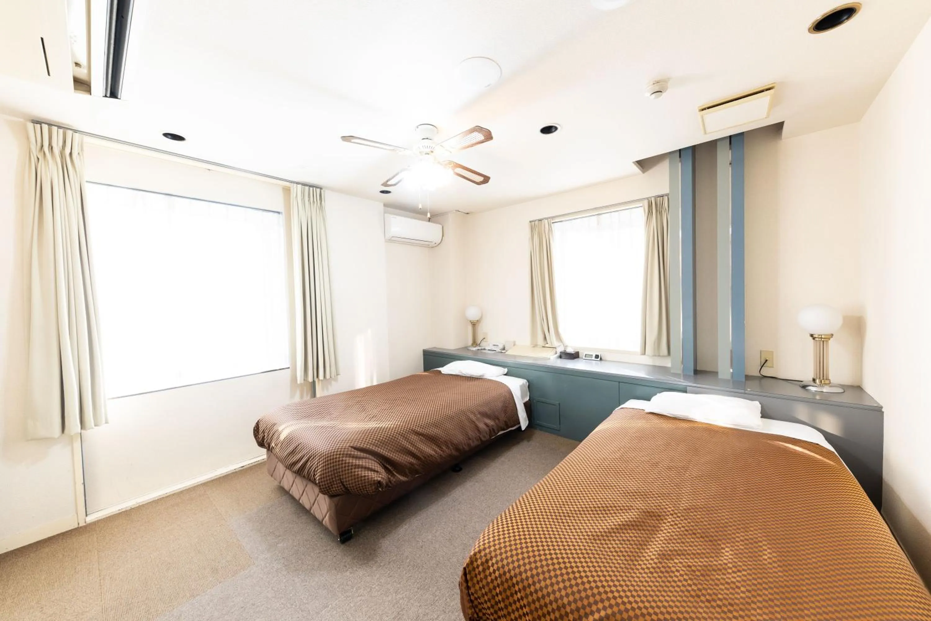 Bed in Reco Hotel Mikuni