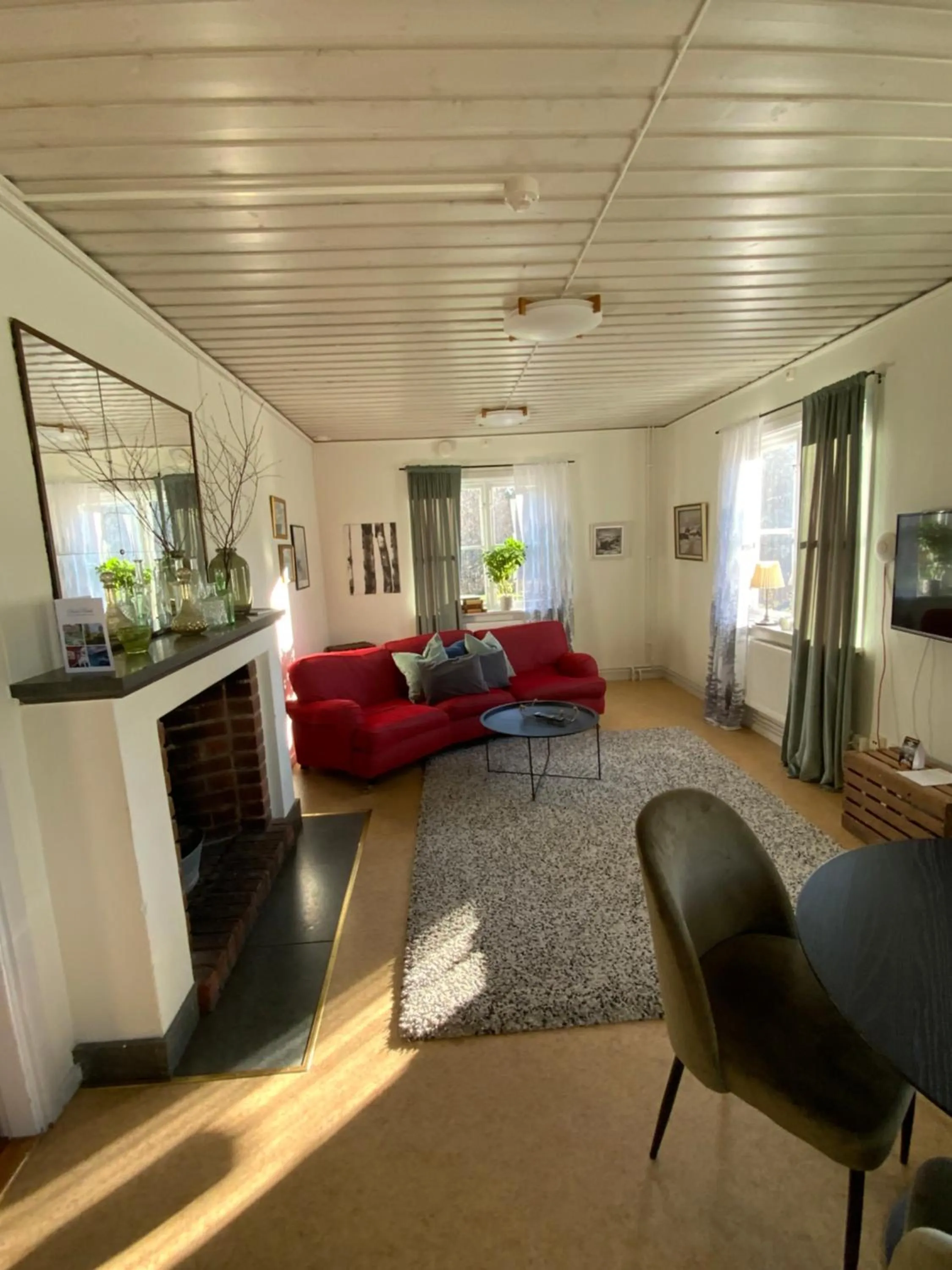 Seating area in Snöå Bruk Hotell och konferens