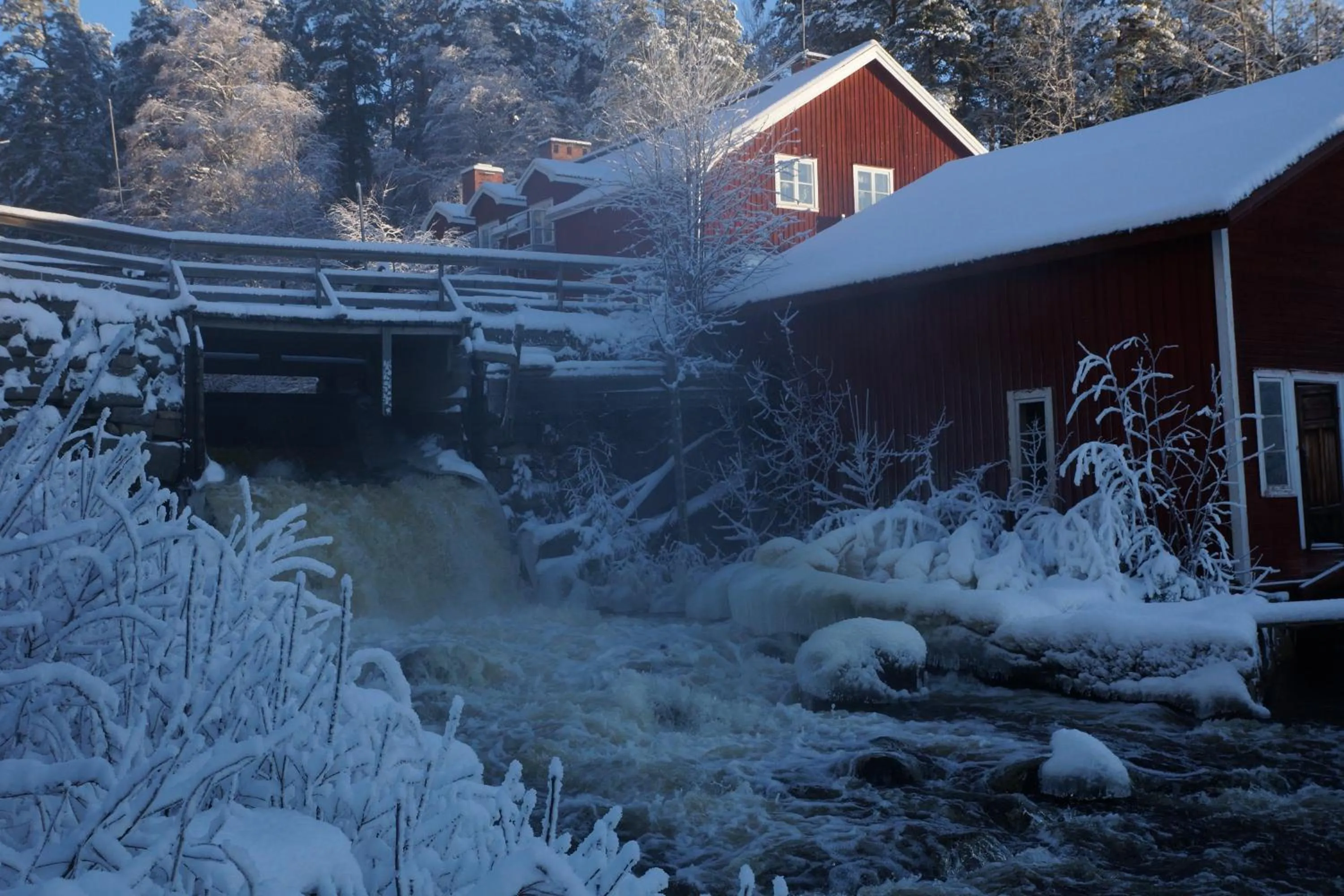 View (from property/room) in Snöå Bruk Hotell och konferens