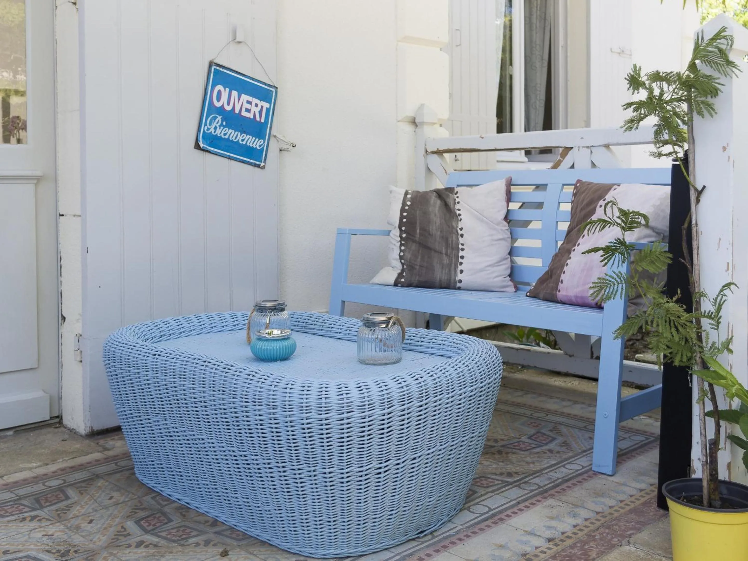 Patio in Villa Glen-Tara