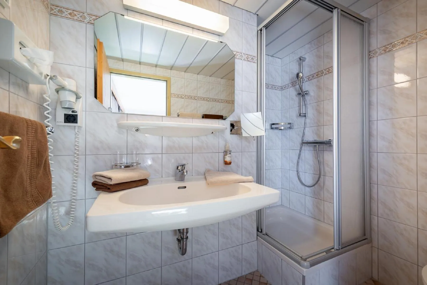 Bathroom in Hotel Alpenrose