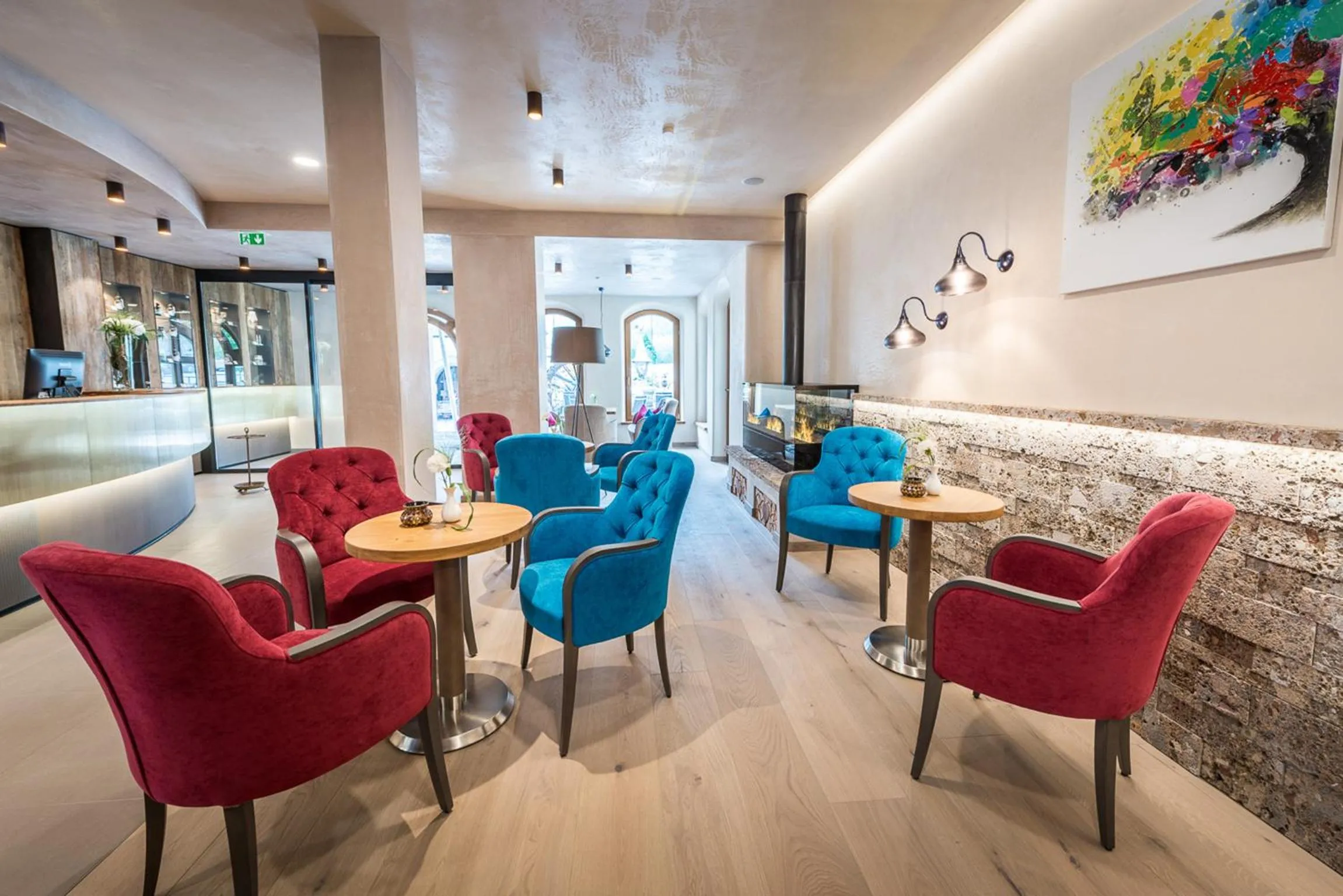 Lounge or bar in Hotel Alpenrose