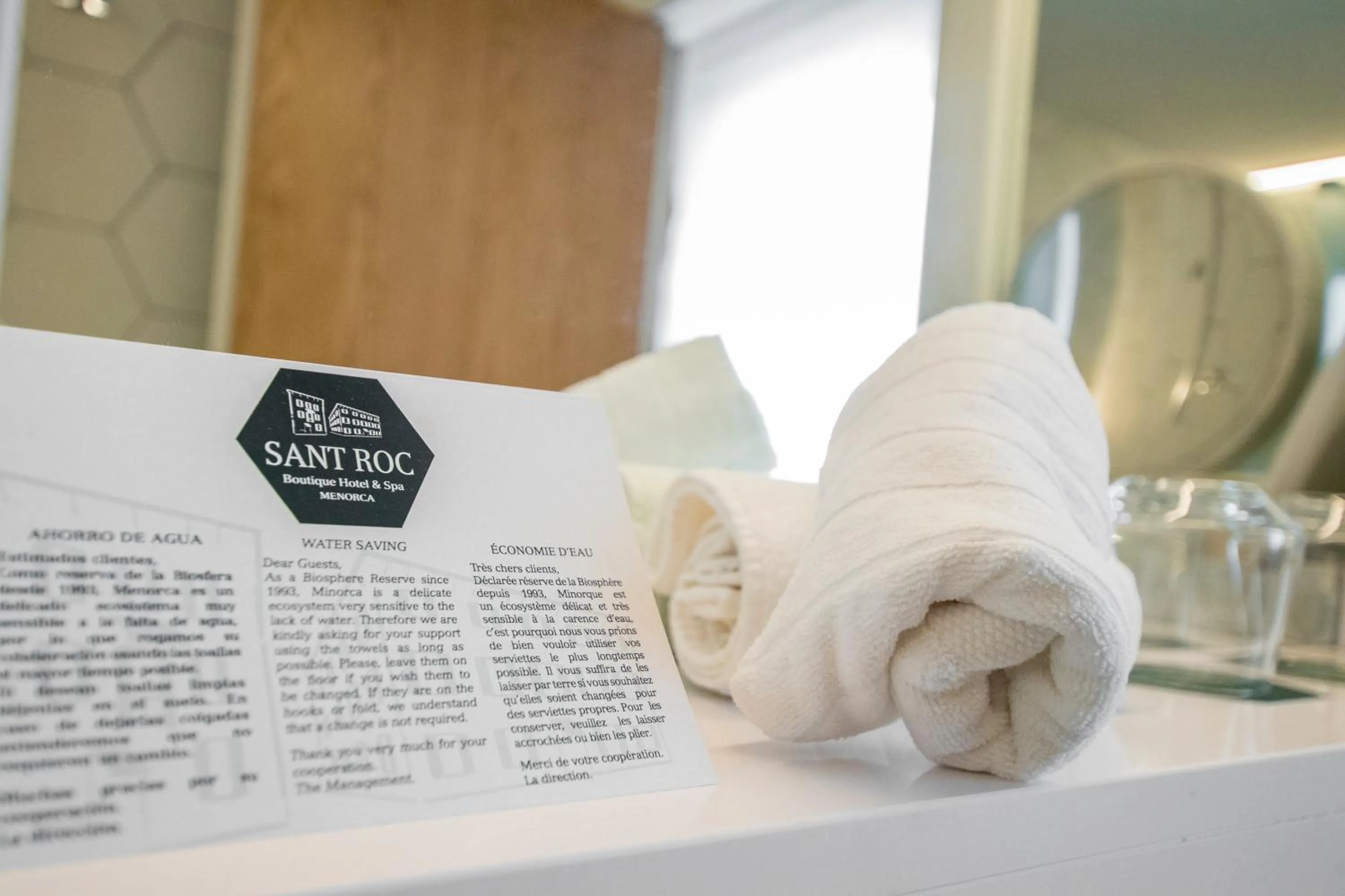 Decorative detail in Boutique Hotel Sant Roc & Spa