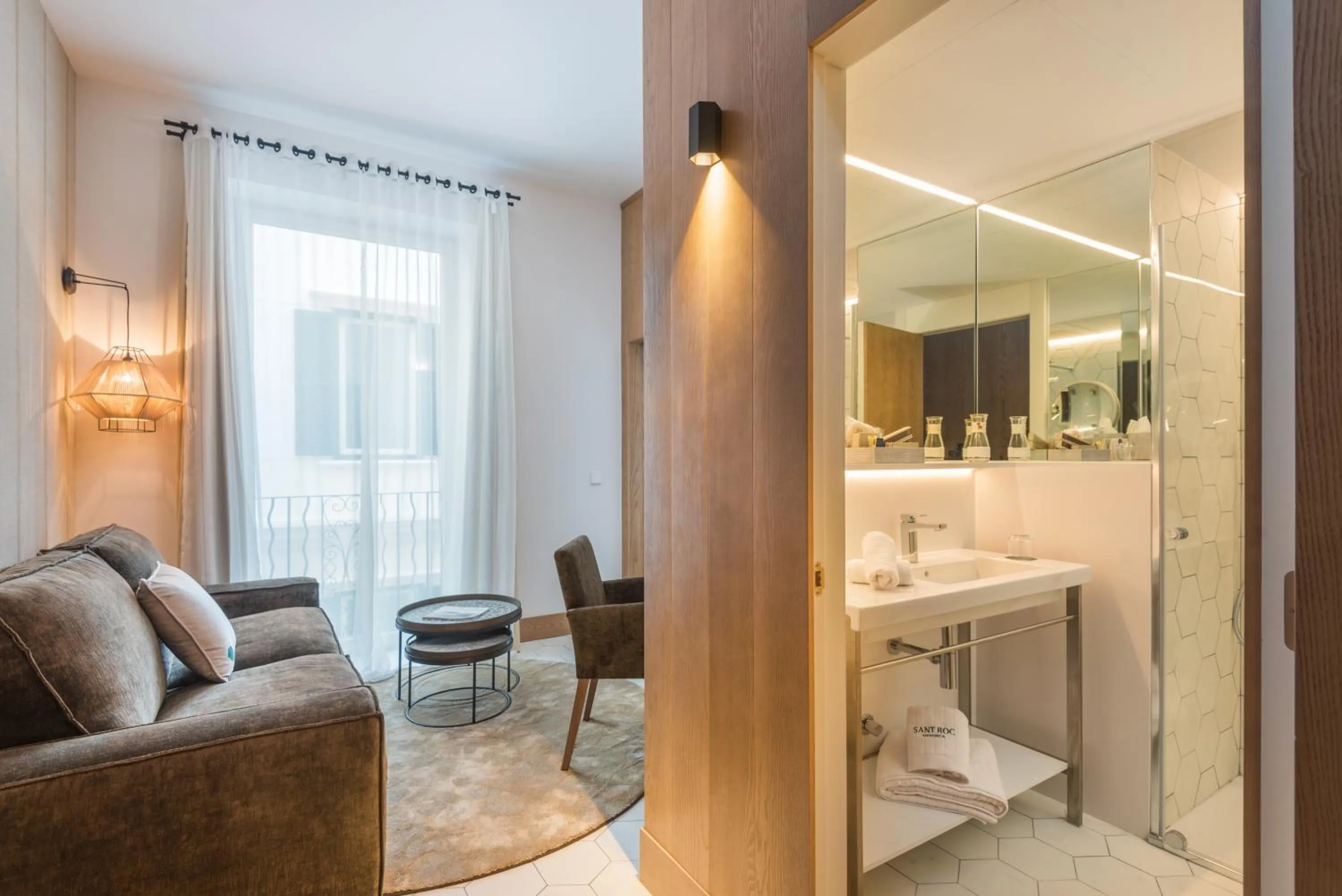 Living room in Boutique Hotel Sant Roc & Spa