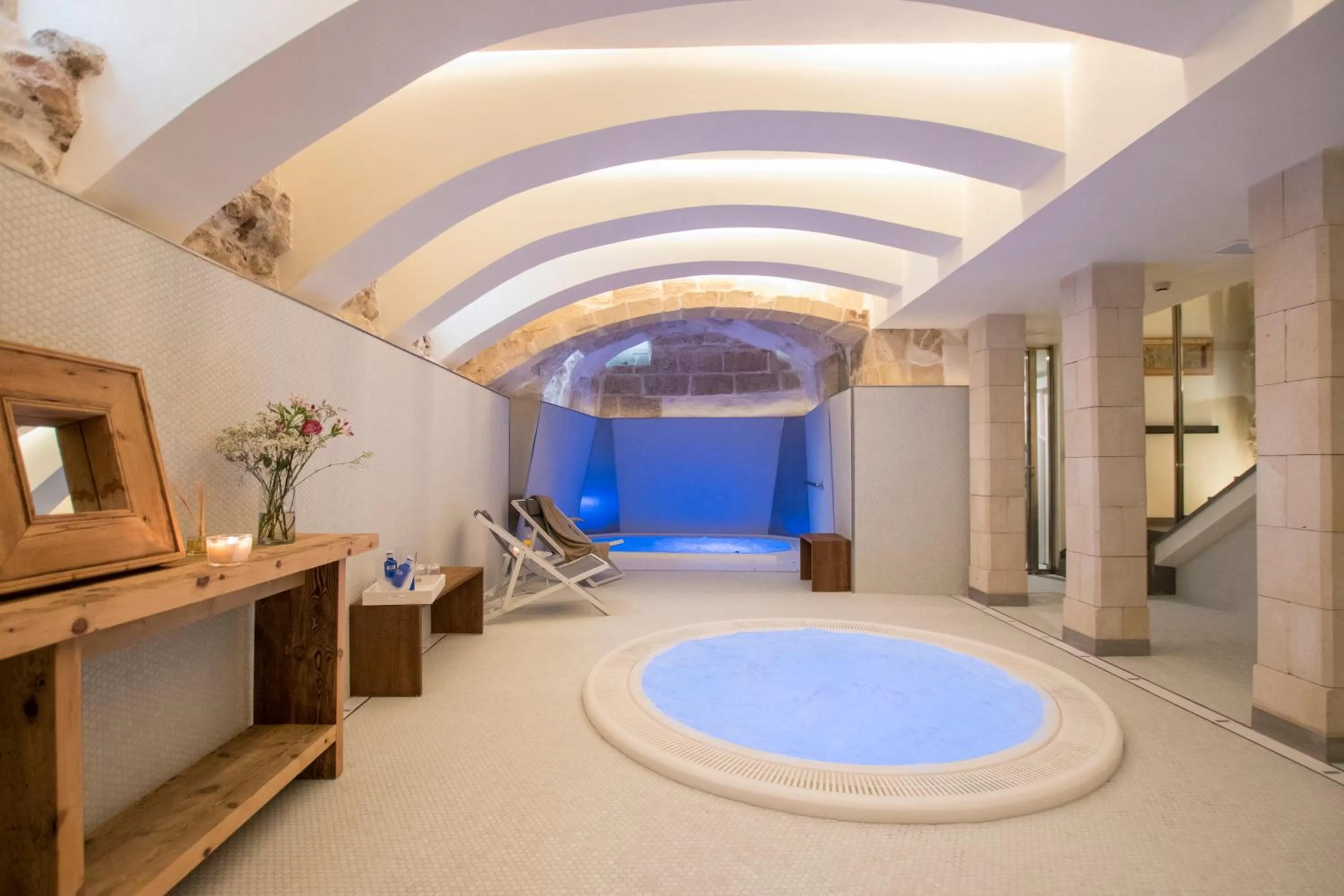 Spa and wellness centre/facilities in Boutique Hotel Sant Roc & Spa
