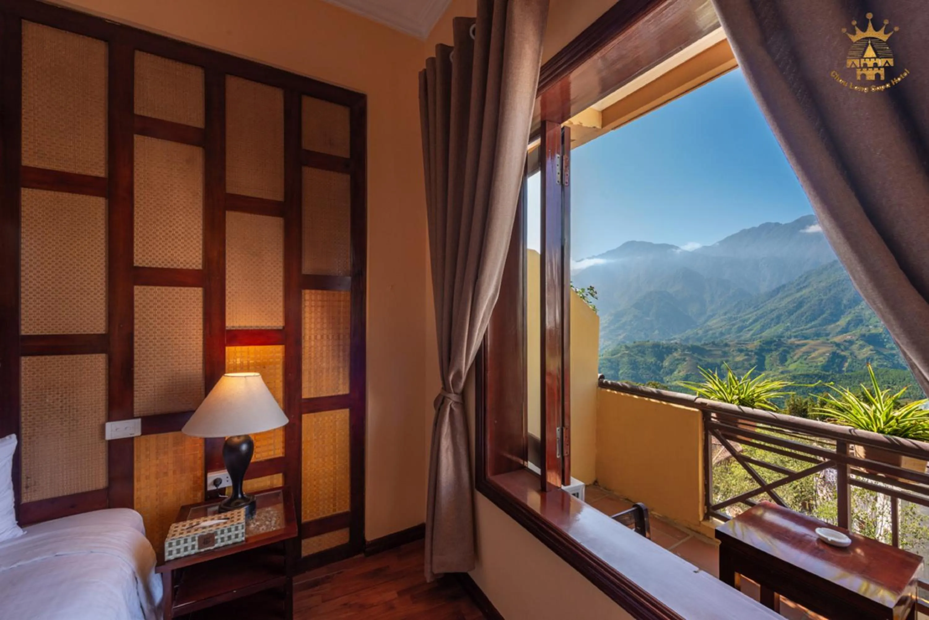 Mountain view in Chau Long Sapa 2 Hotel