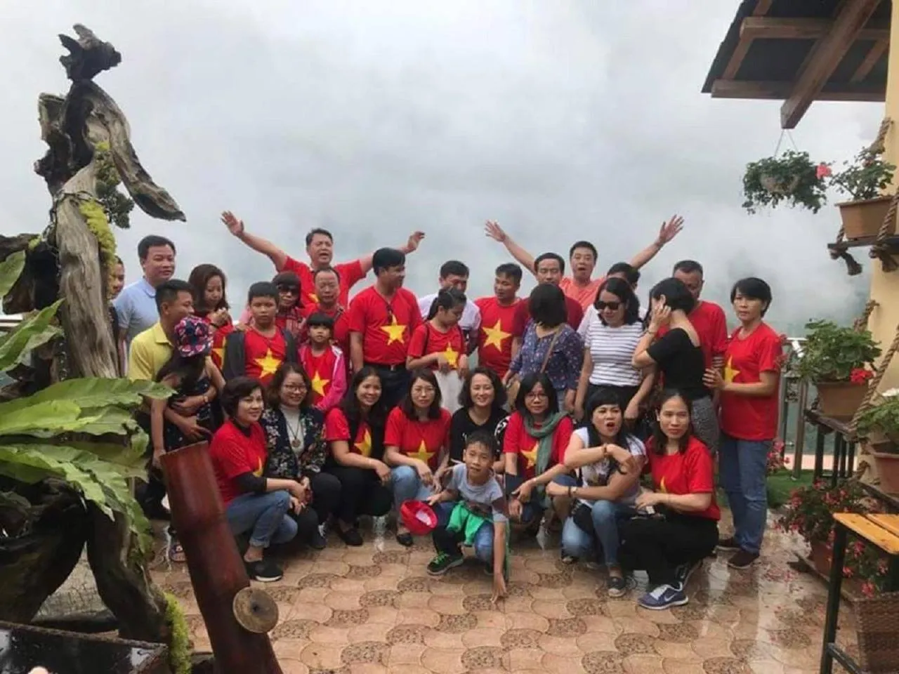 Balcony/Terrace in Chau Long Sapa 2 Hotel