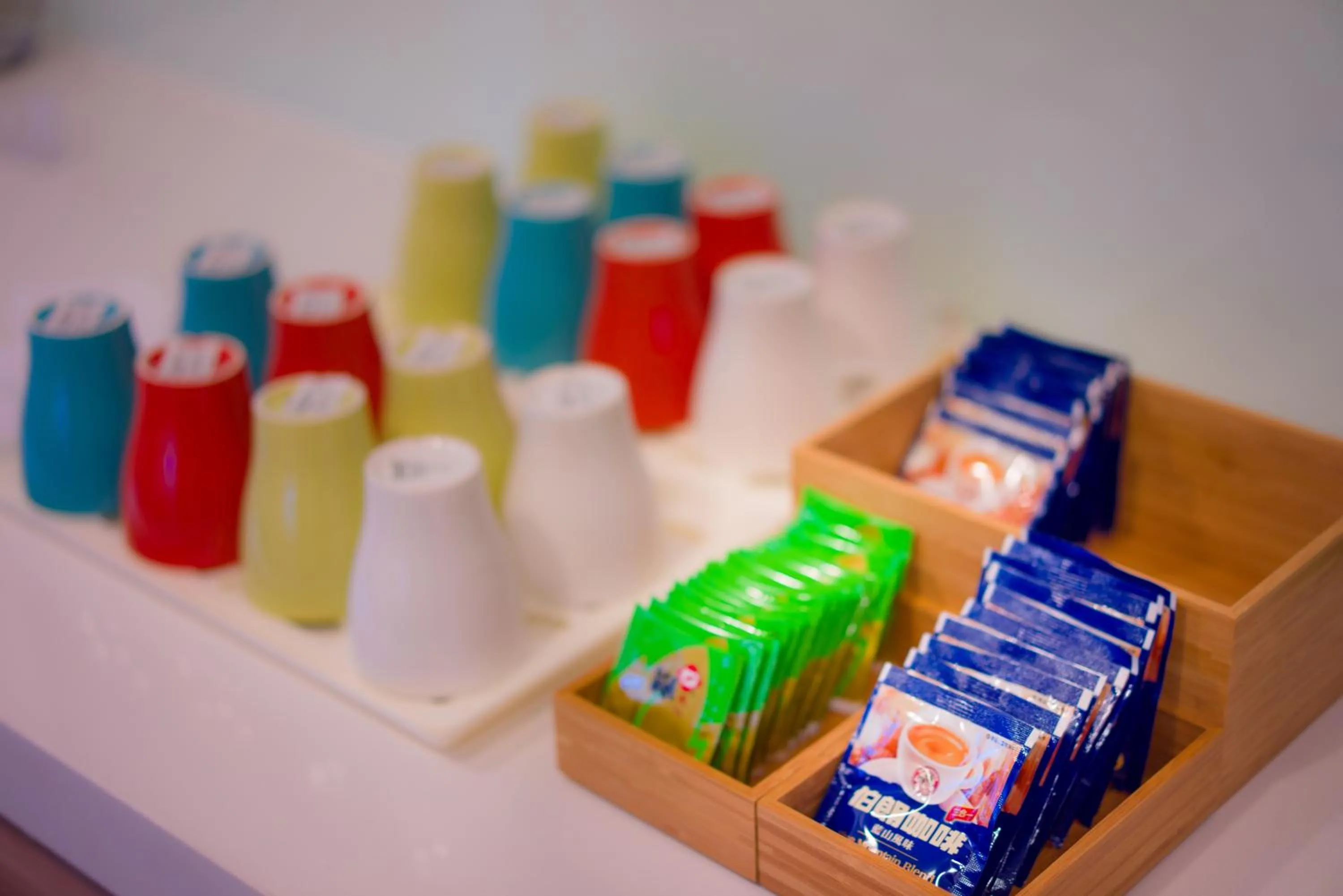 Coffee/tea facilities in Colorful B&B