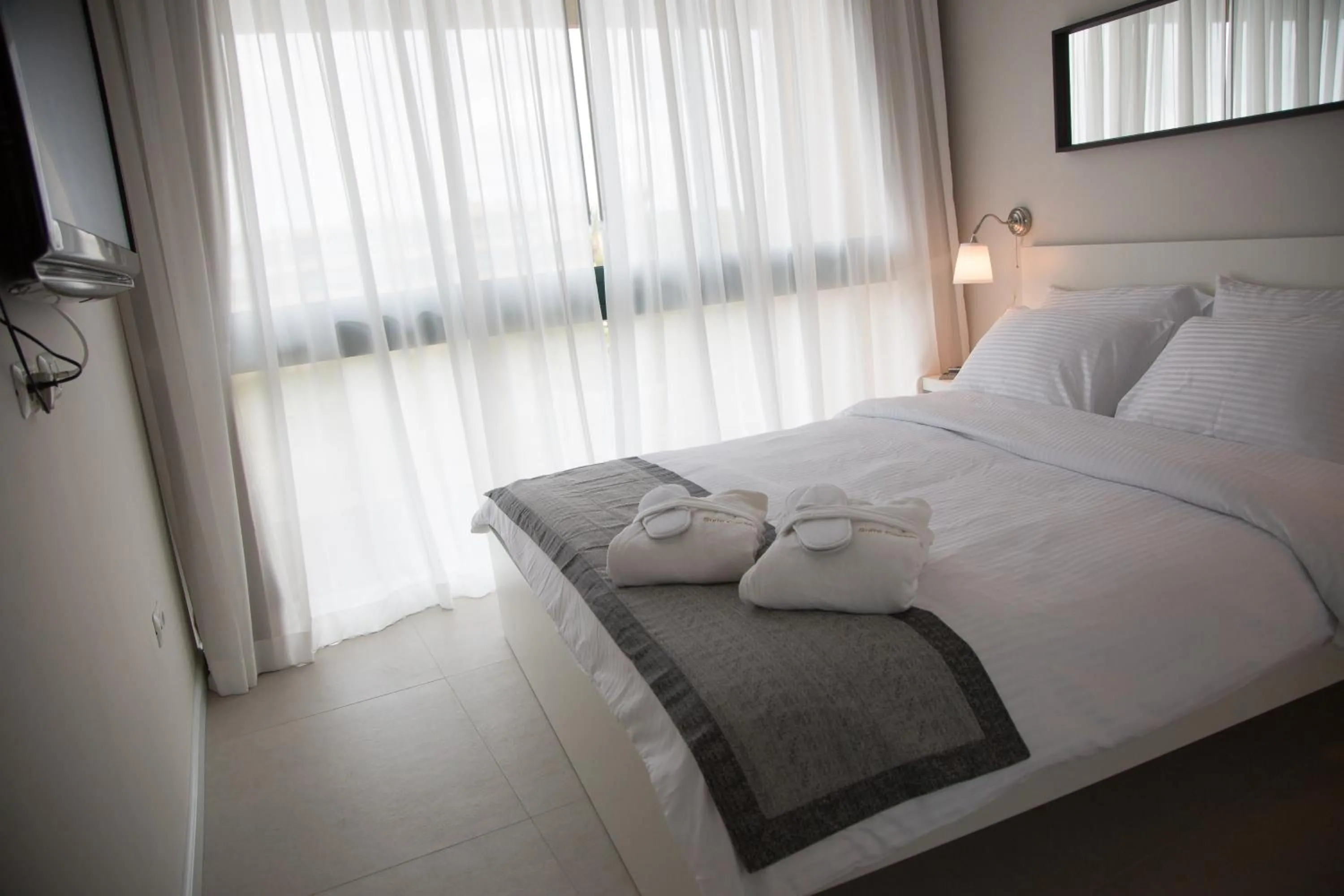 Bedroom, Bed in Suite Caesar - Neot Golf