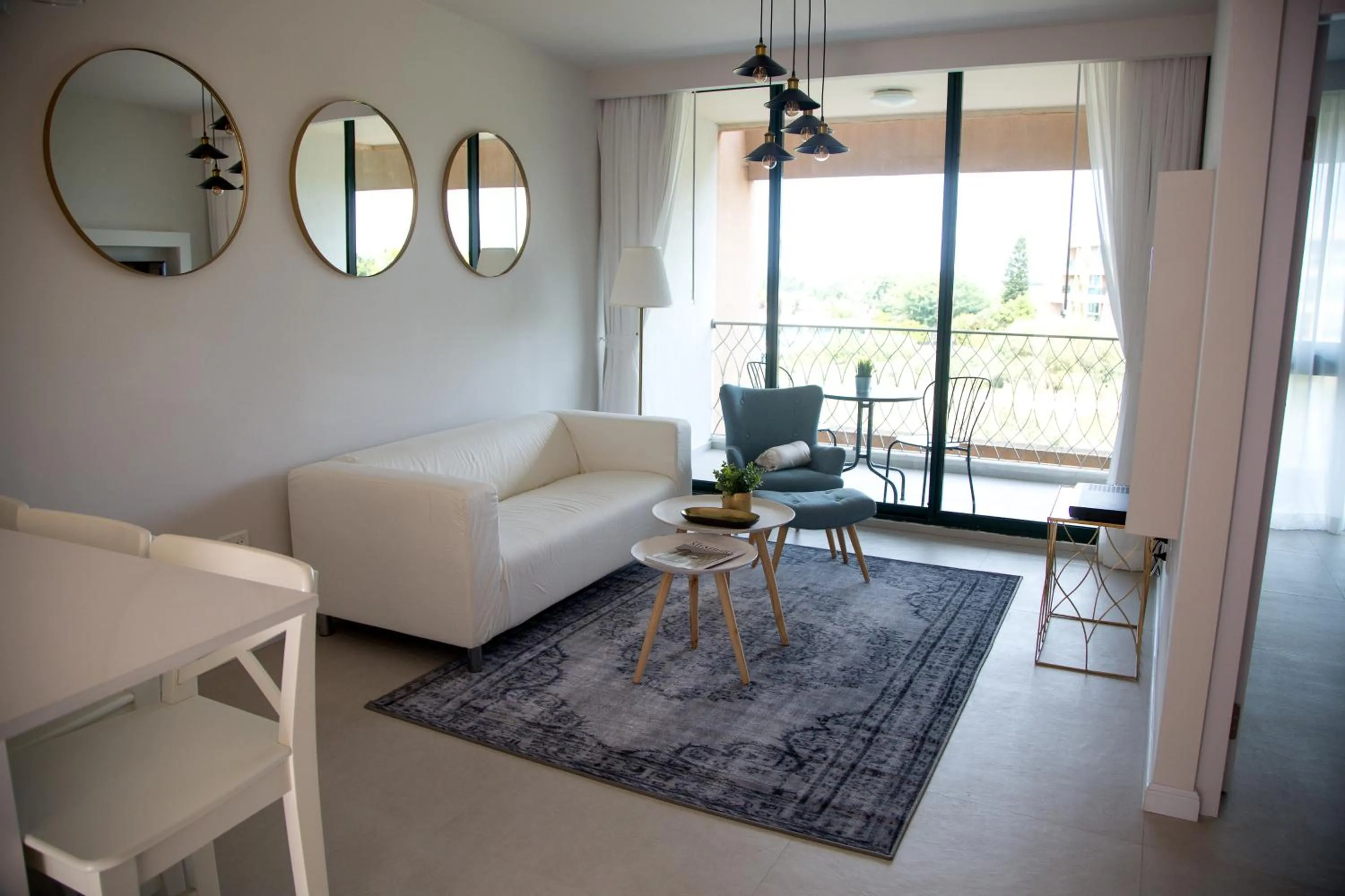 Seating area in Suite Caesar - Neot Golf