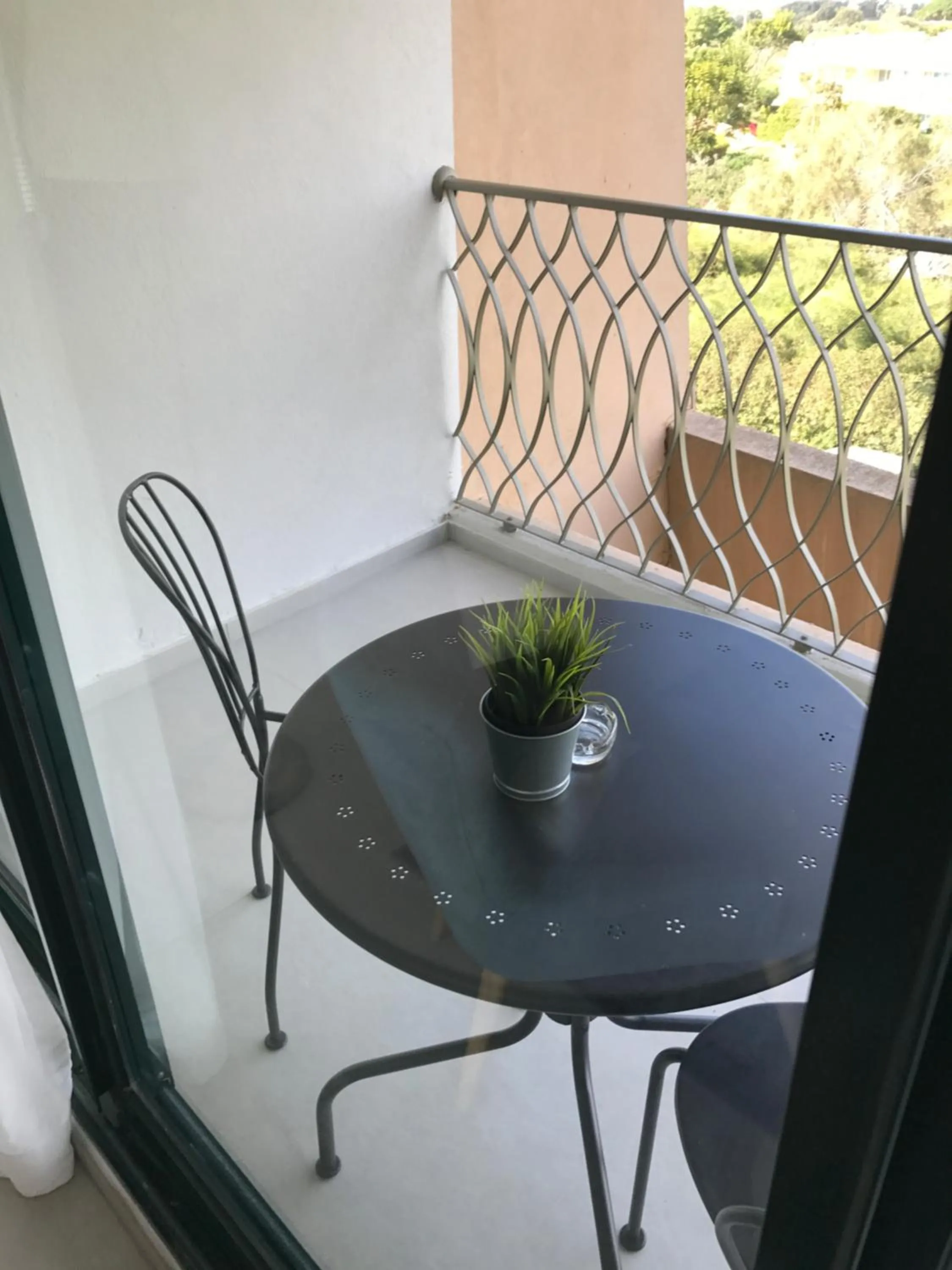 Balcony/Terrace in Suite Caesar - Neot Golf