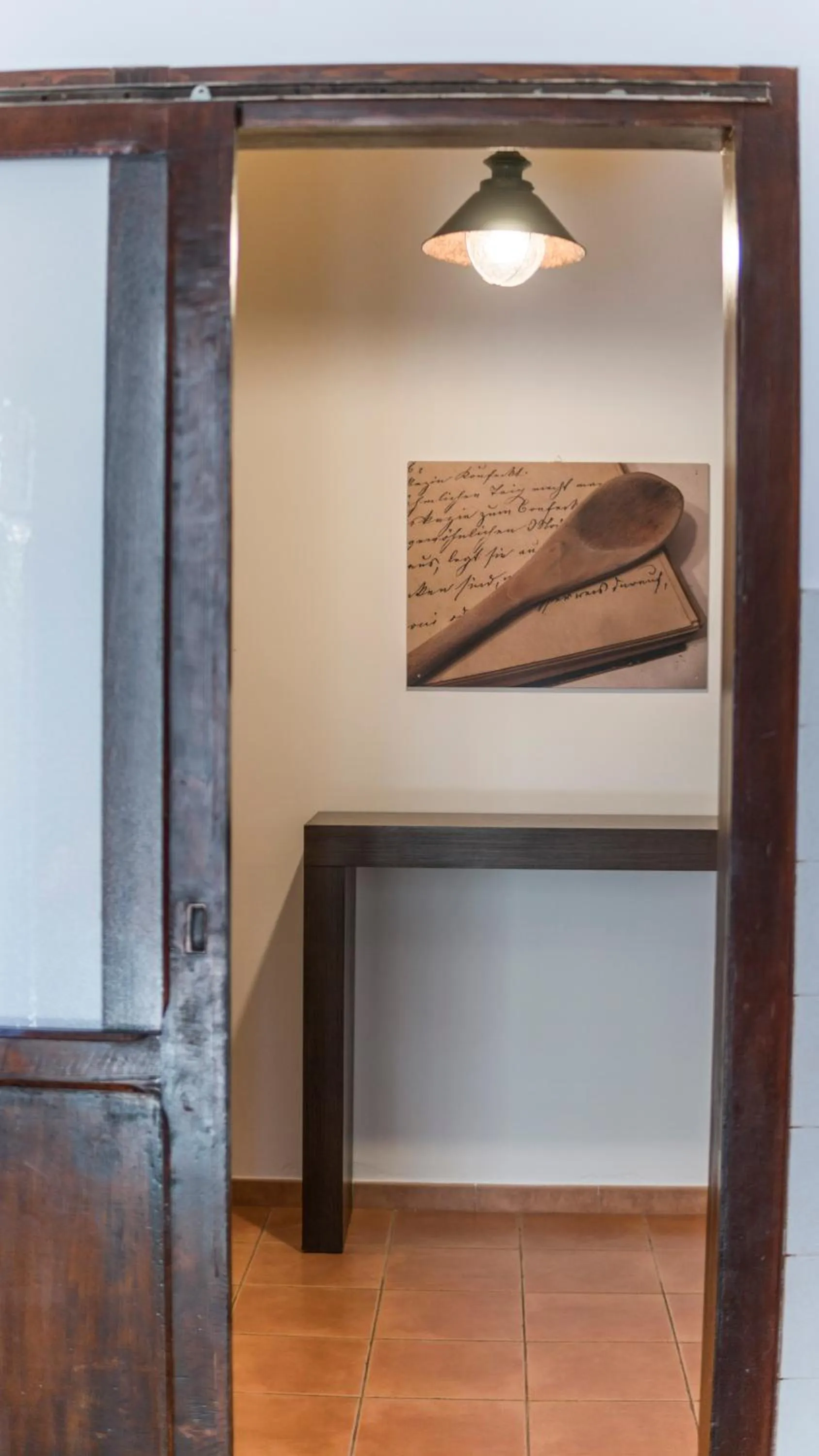 Communal lounge/ TV room in B&B Afrodite