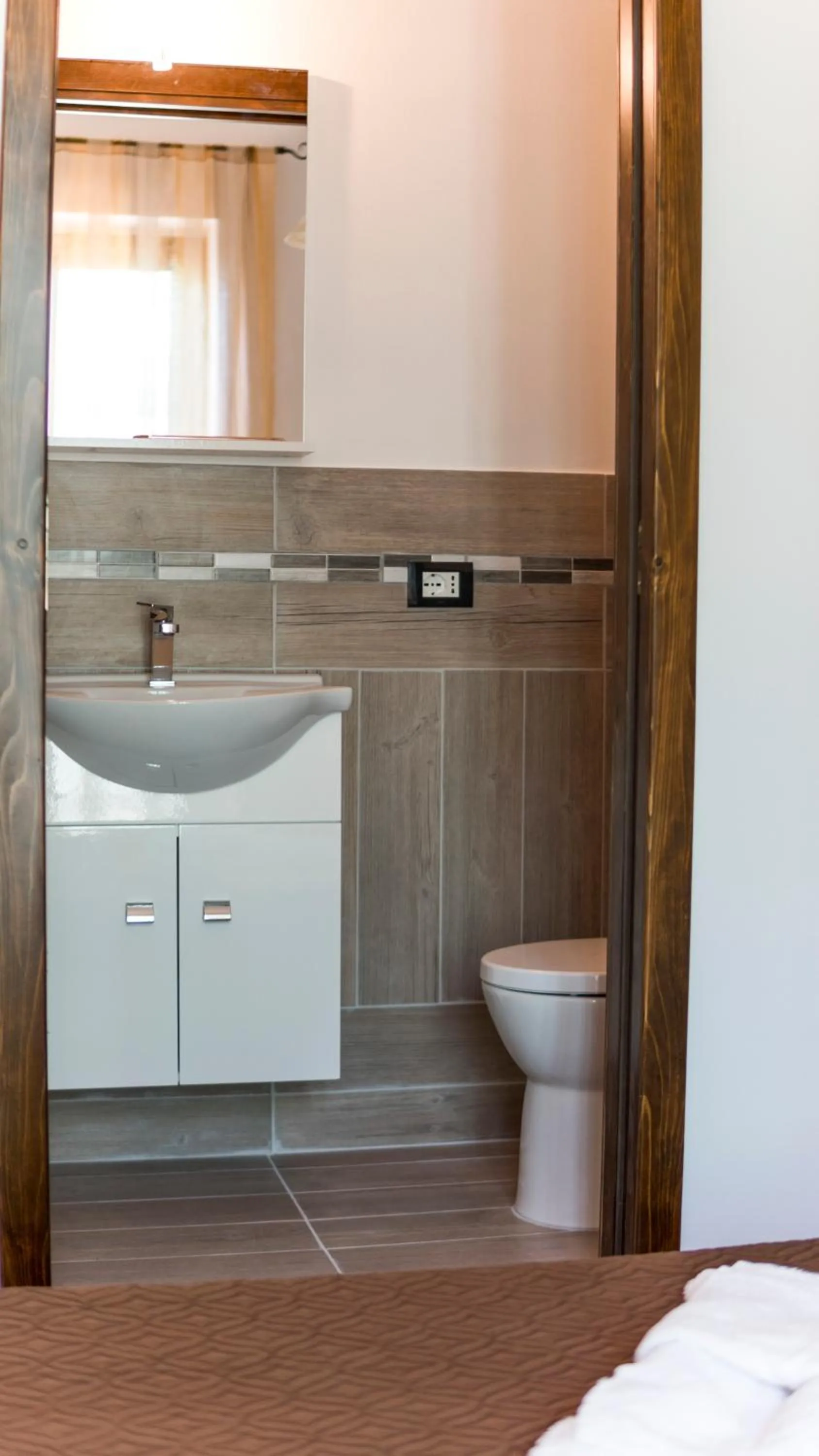 Toilet in B&B Afrodite