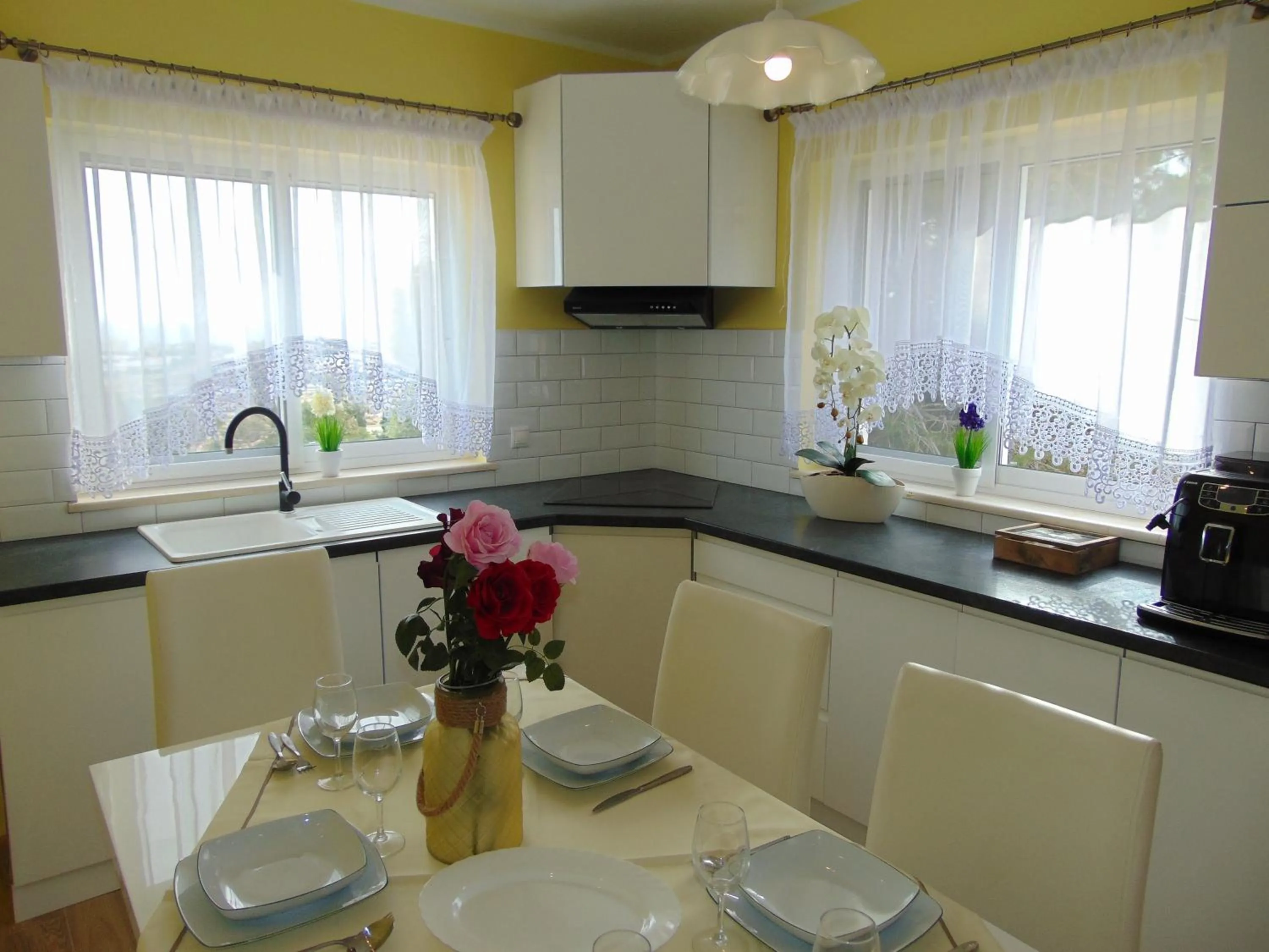Kitchen or kitchenette in Villa Altavista El Campello, Alicante