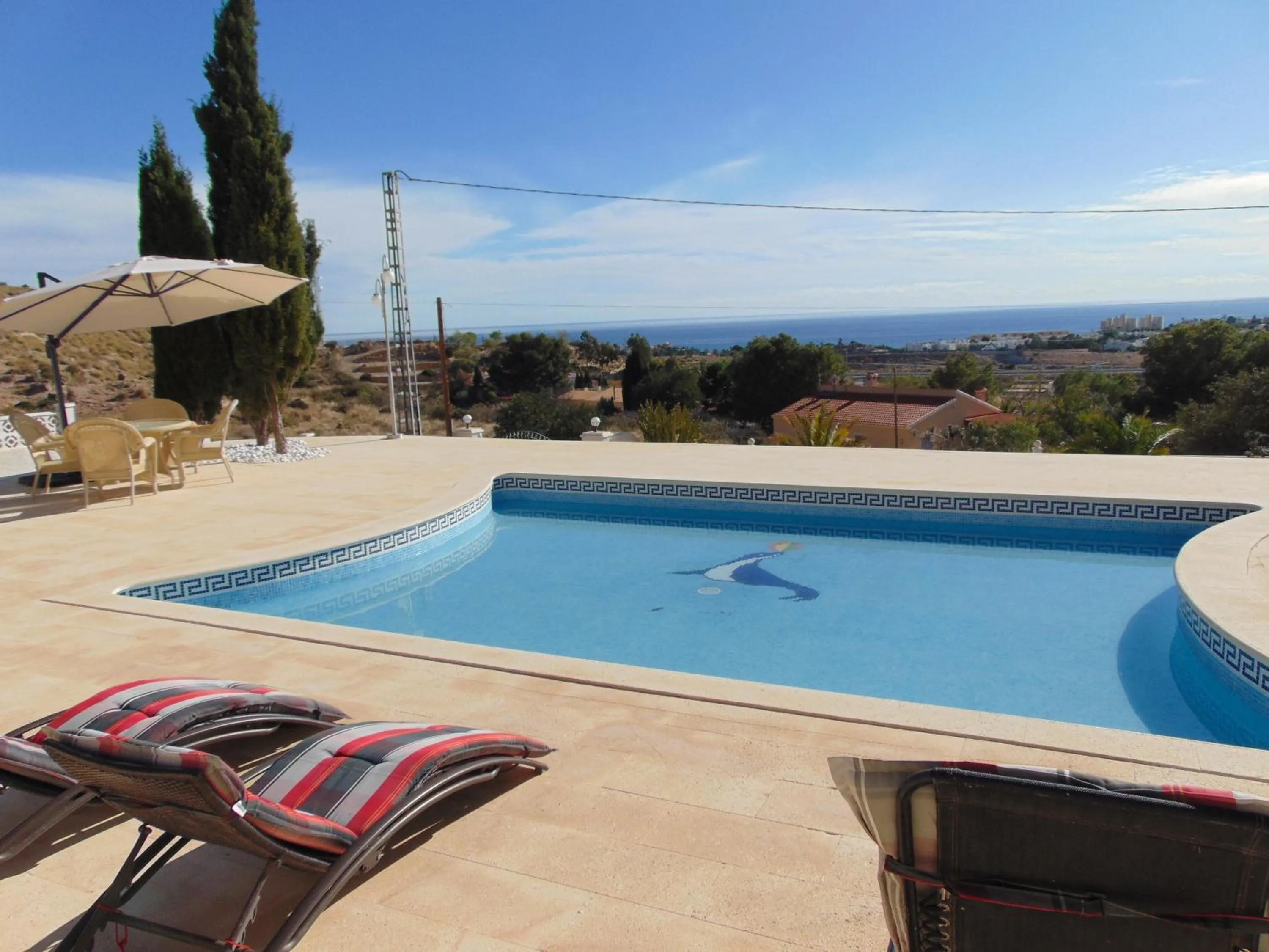 Swimming pool in Villa Altavista El Campello, Alicante