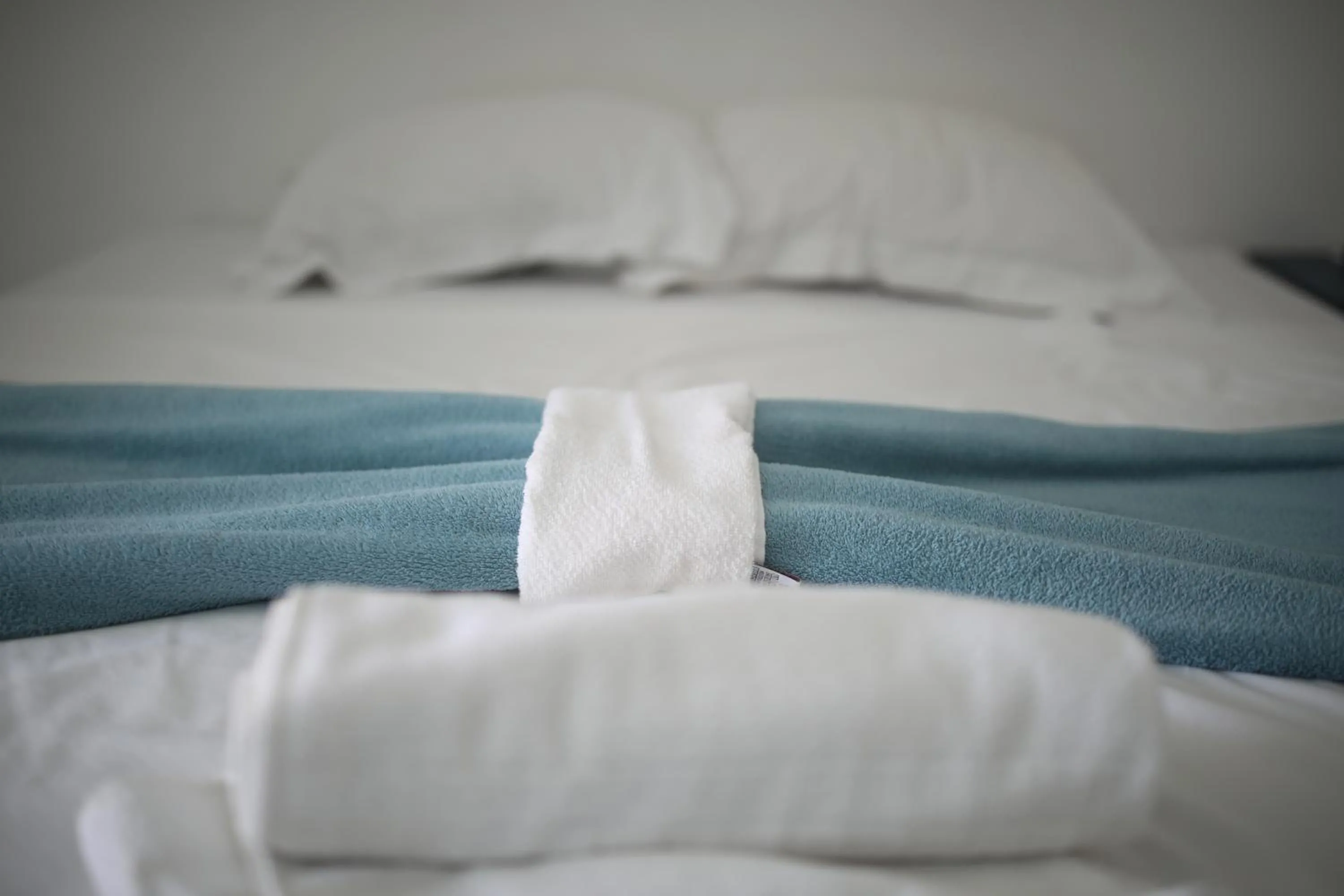 Bed in Xodó do Peró Suítes