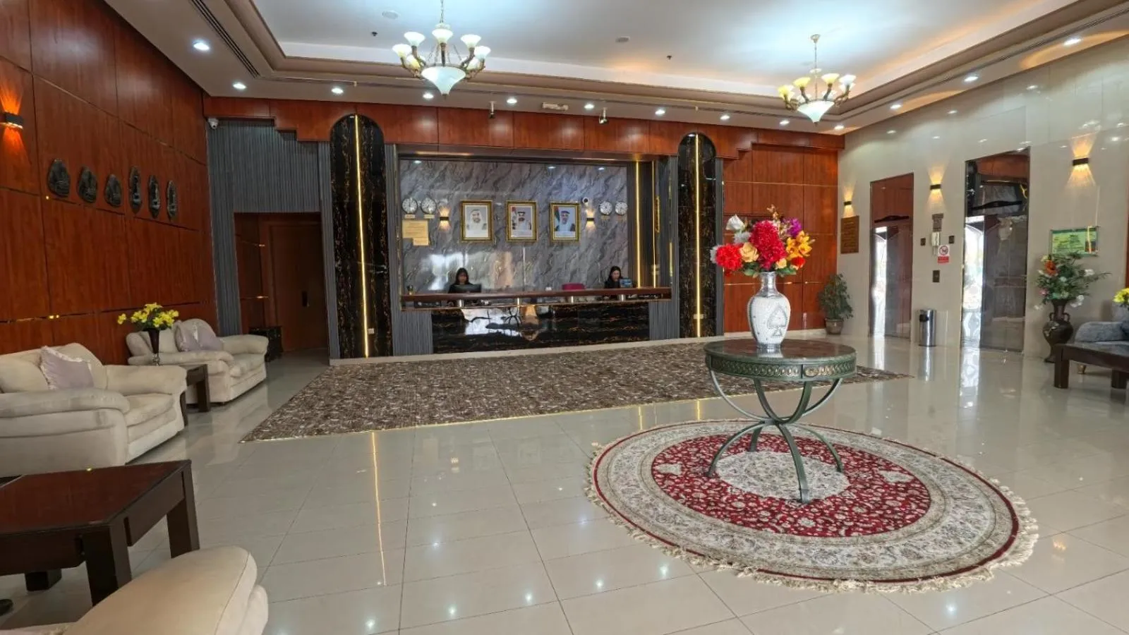 Lobby or reception in Al Massa Hotel