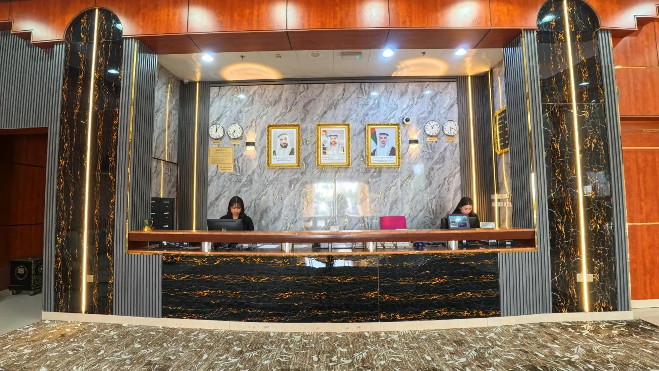 Lobby or reception in Al Massa Hotel