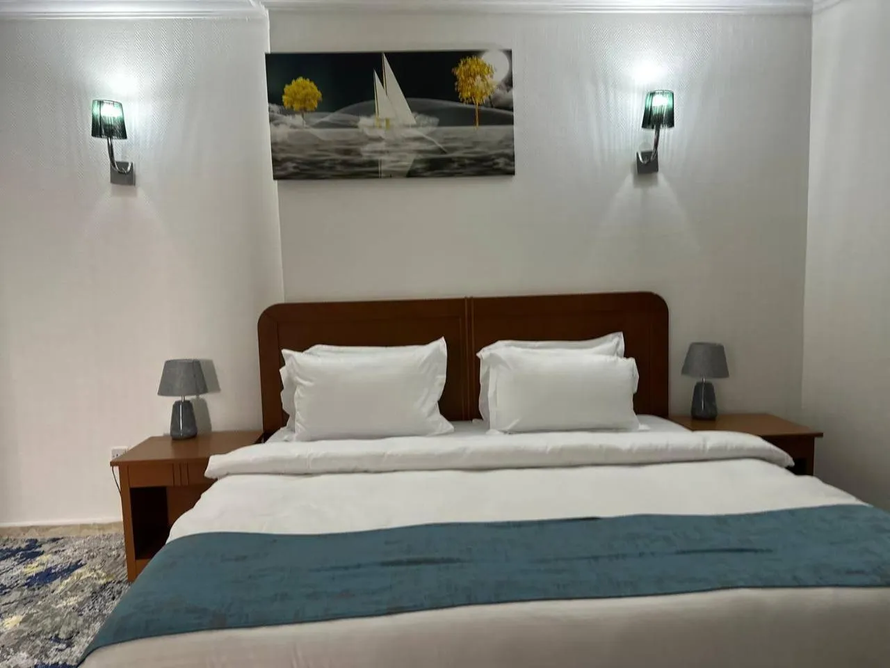 Bed in Al Massa Hotel