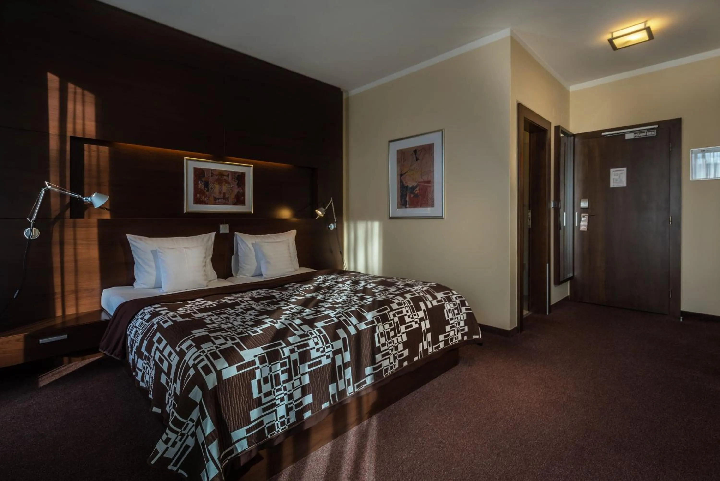 Bed in Hotel Villa Bianca