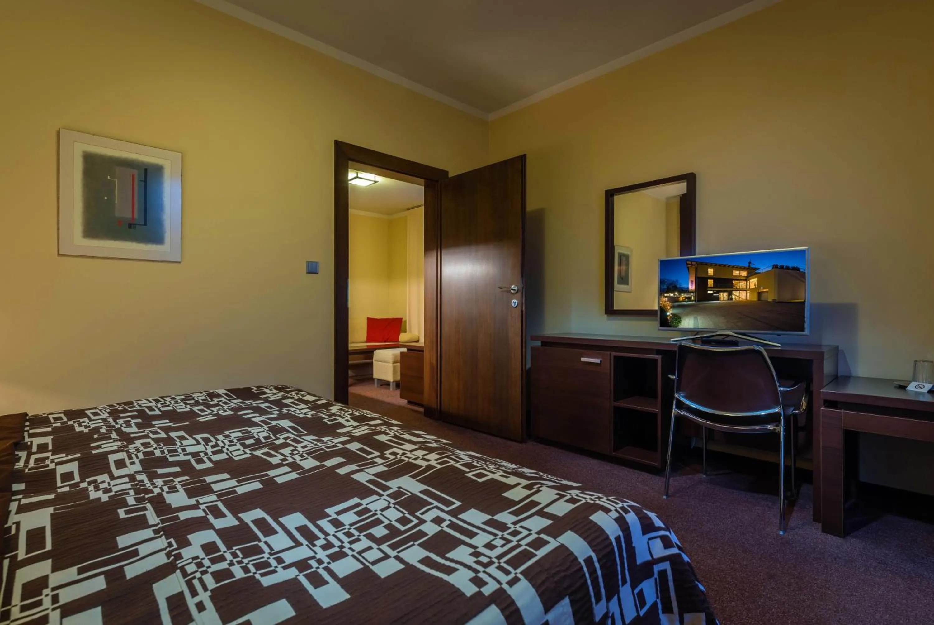 Bed in Hotel Villa Bianca