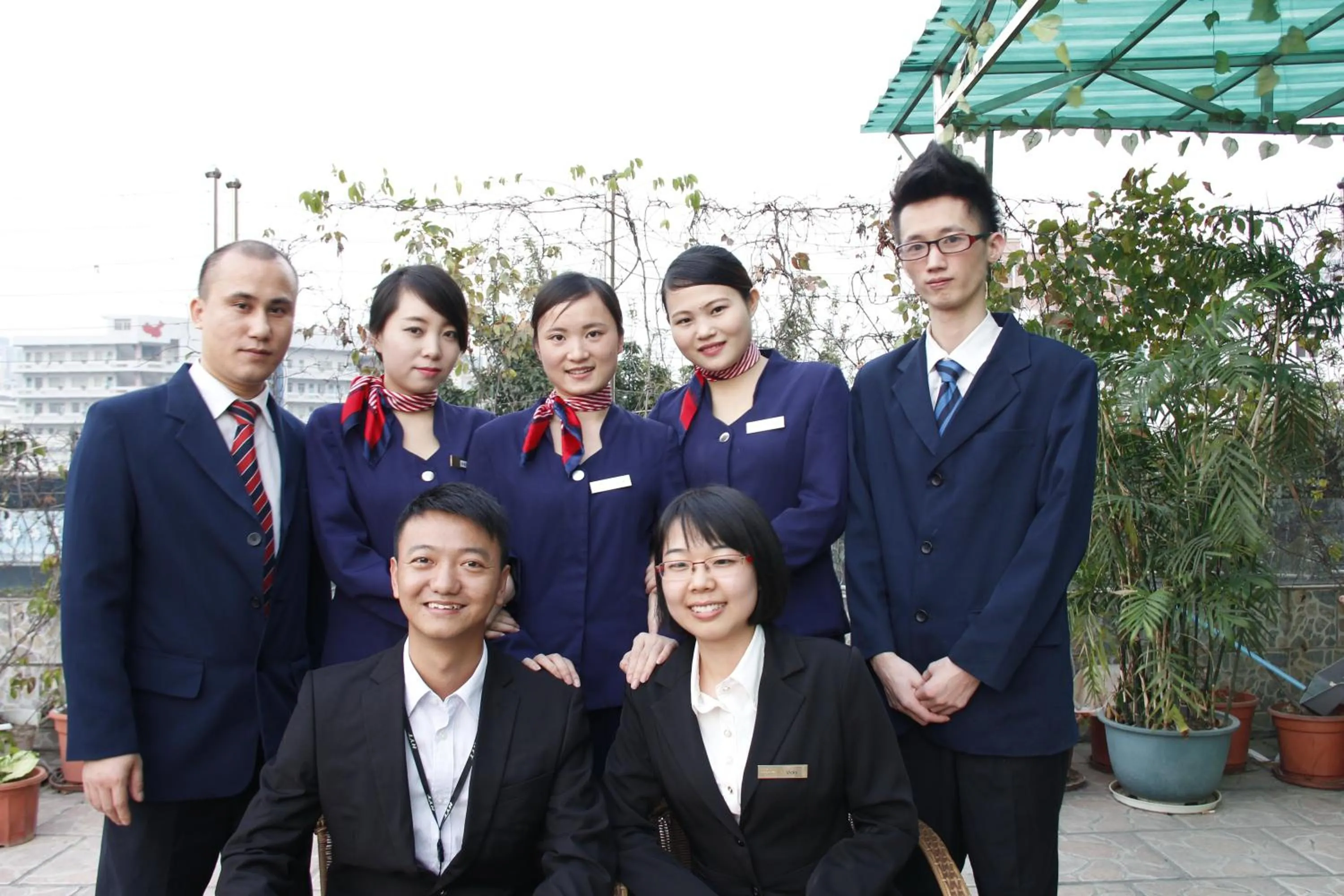 Staff in Shenzhen Green Oasis Hotel, Baoan