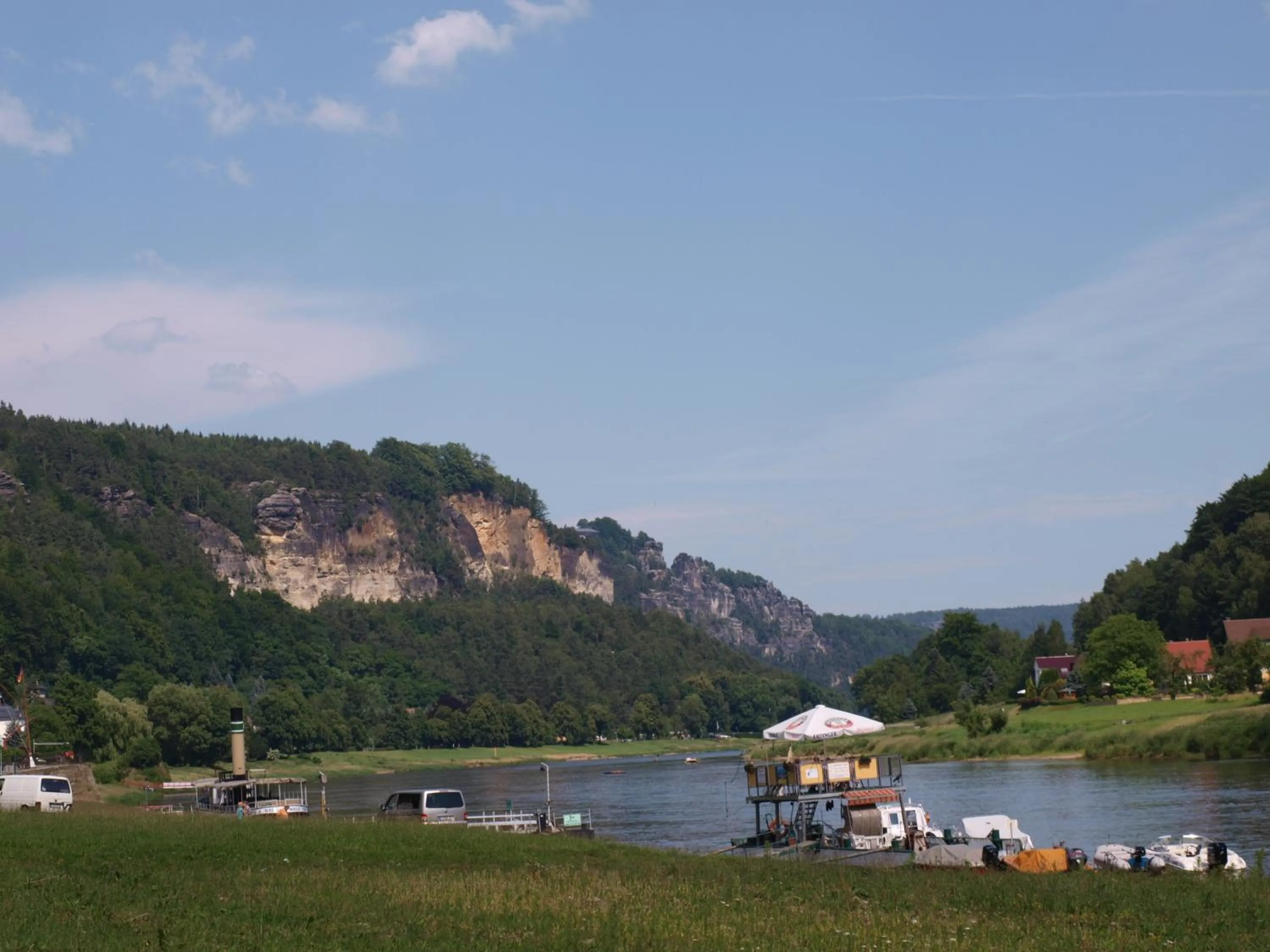 Area and facilities in Bed and Breakfast Wehlen