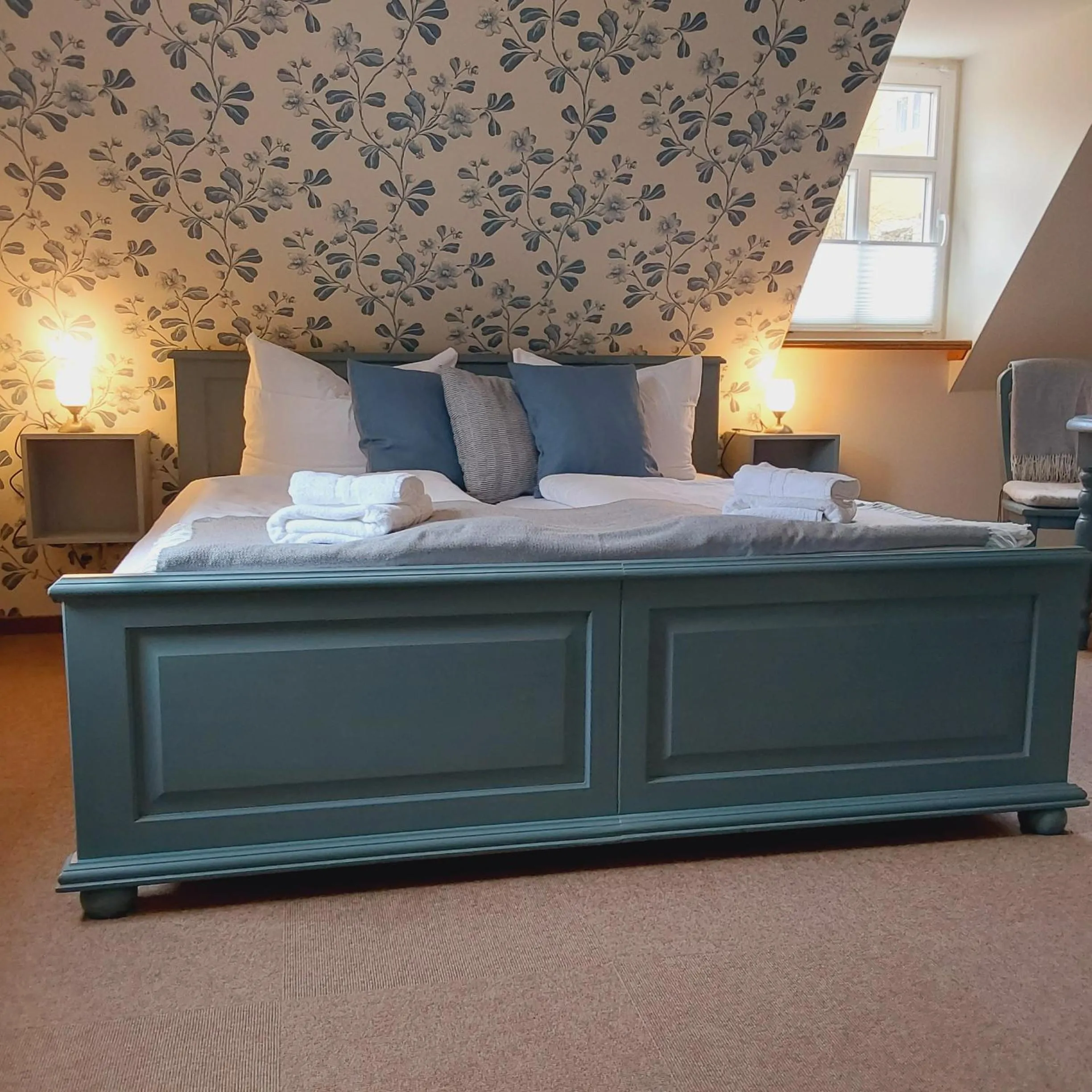 Bed in Bed and Breakfast Wehlen