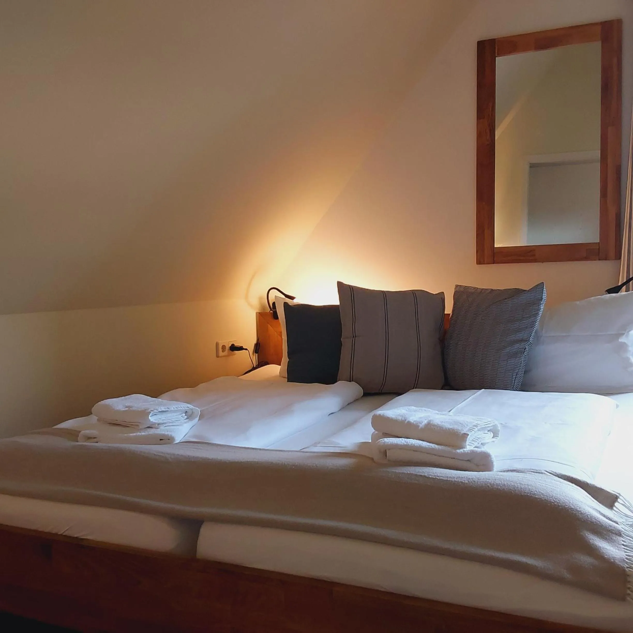 Bed in Bed and Breakfast Wehlen