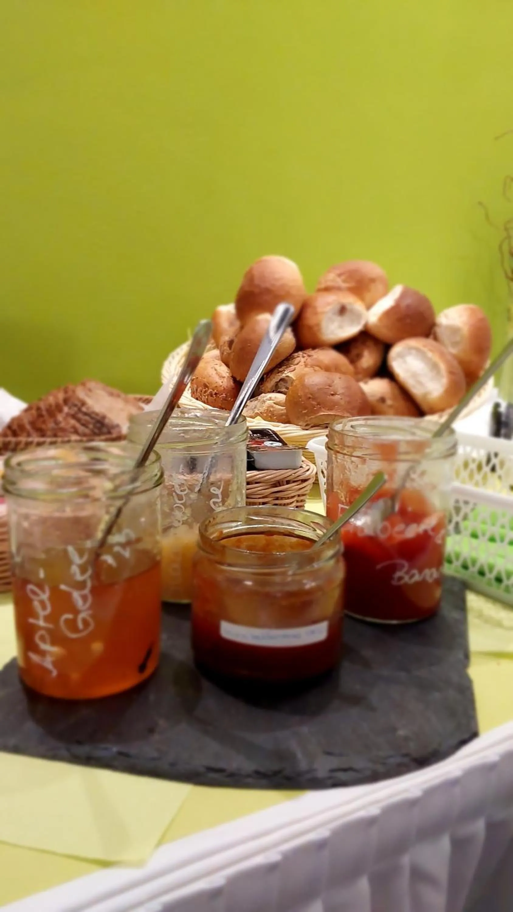Food and drinks in Bed and Breakfast Wehlen