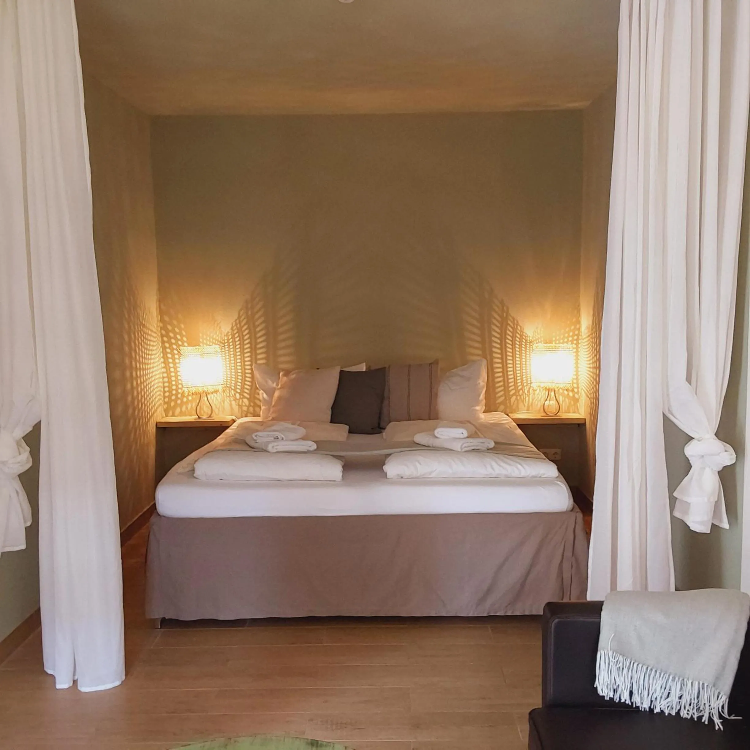 Photo of the whole room, Bed in Bed and Breakfast Wehlen