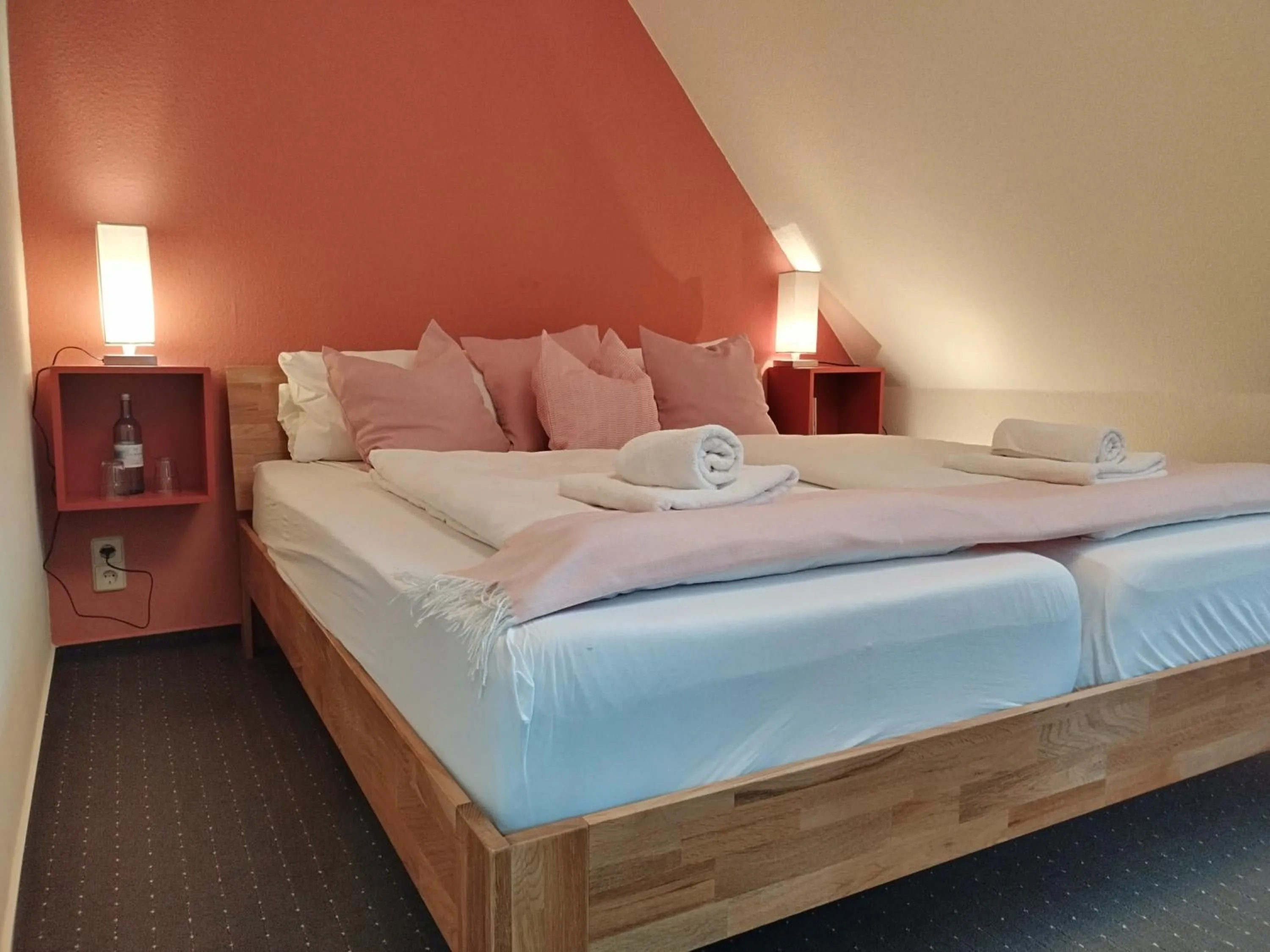 Bed in Bed and Breakfast Wehlen