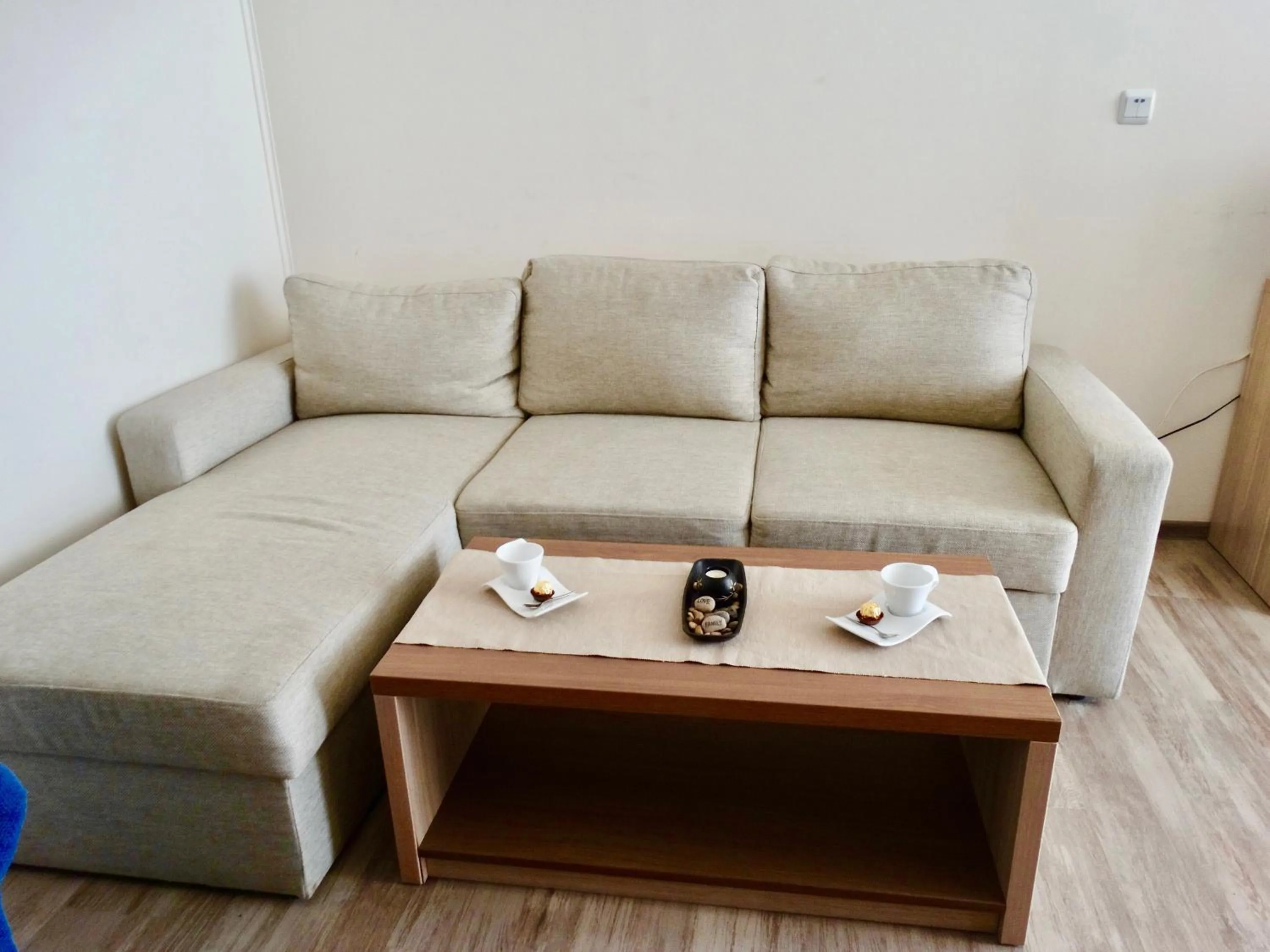 Living room in Rainbow 1 Holiday Complex