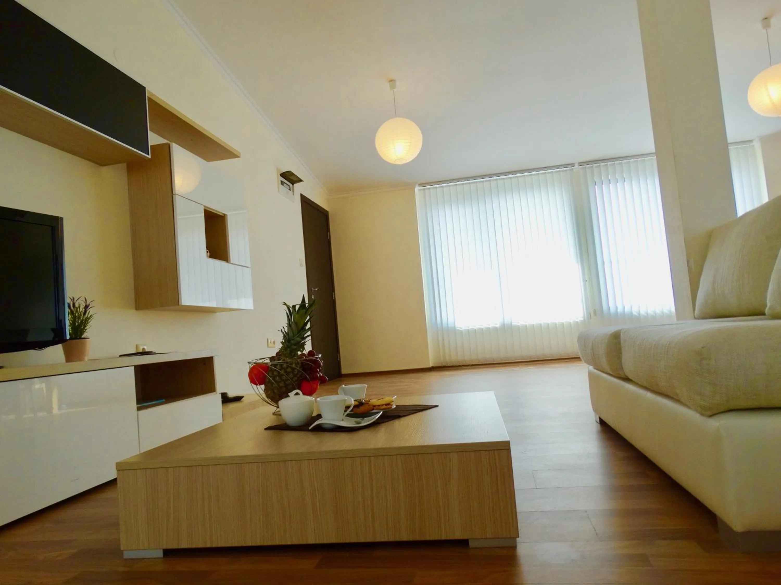 Living room in Rainbow 1 Holiday Complex