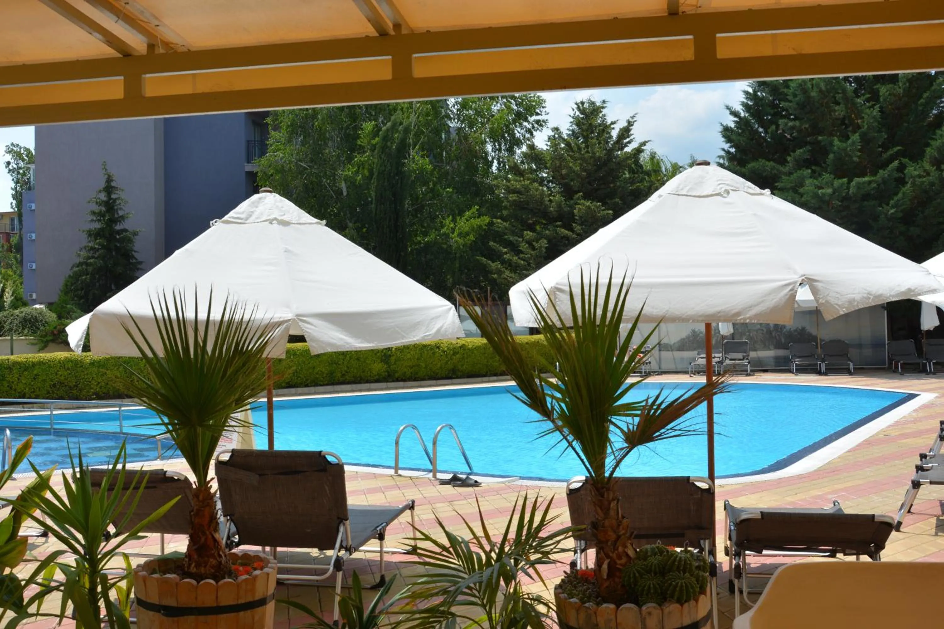 Patio in Rainbow 1 Holiday Complex