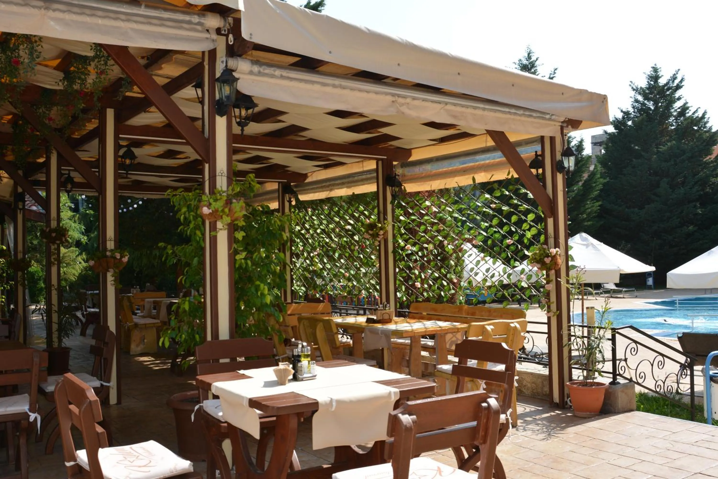 Patio in Rainbow 1 Holiday Complex