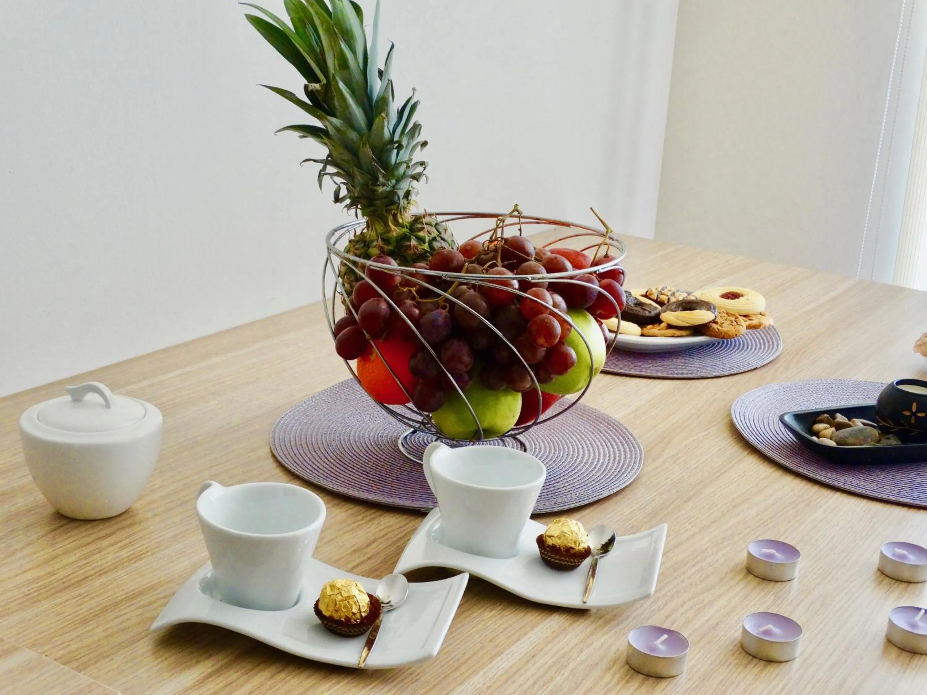 Dining area in Rainbow 1 Holiday Complex